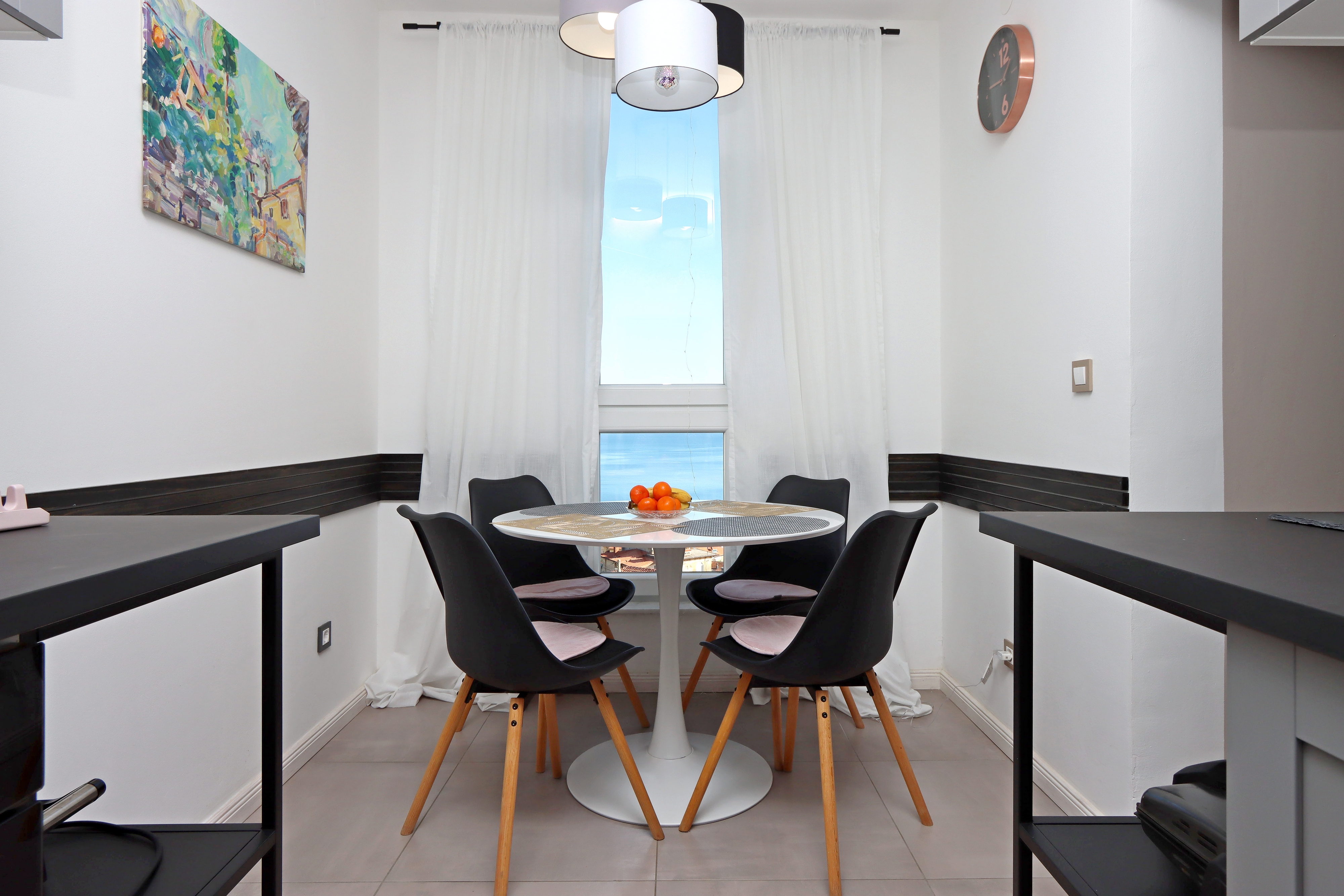 Jednosobni apartman s balkonom i pogledom na more Opatija  A-a