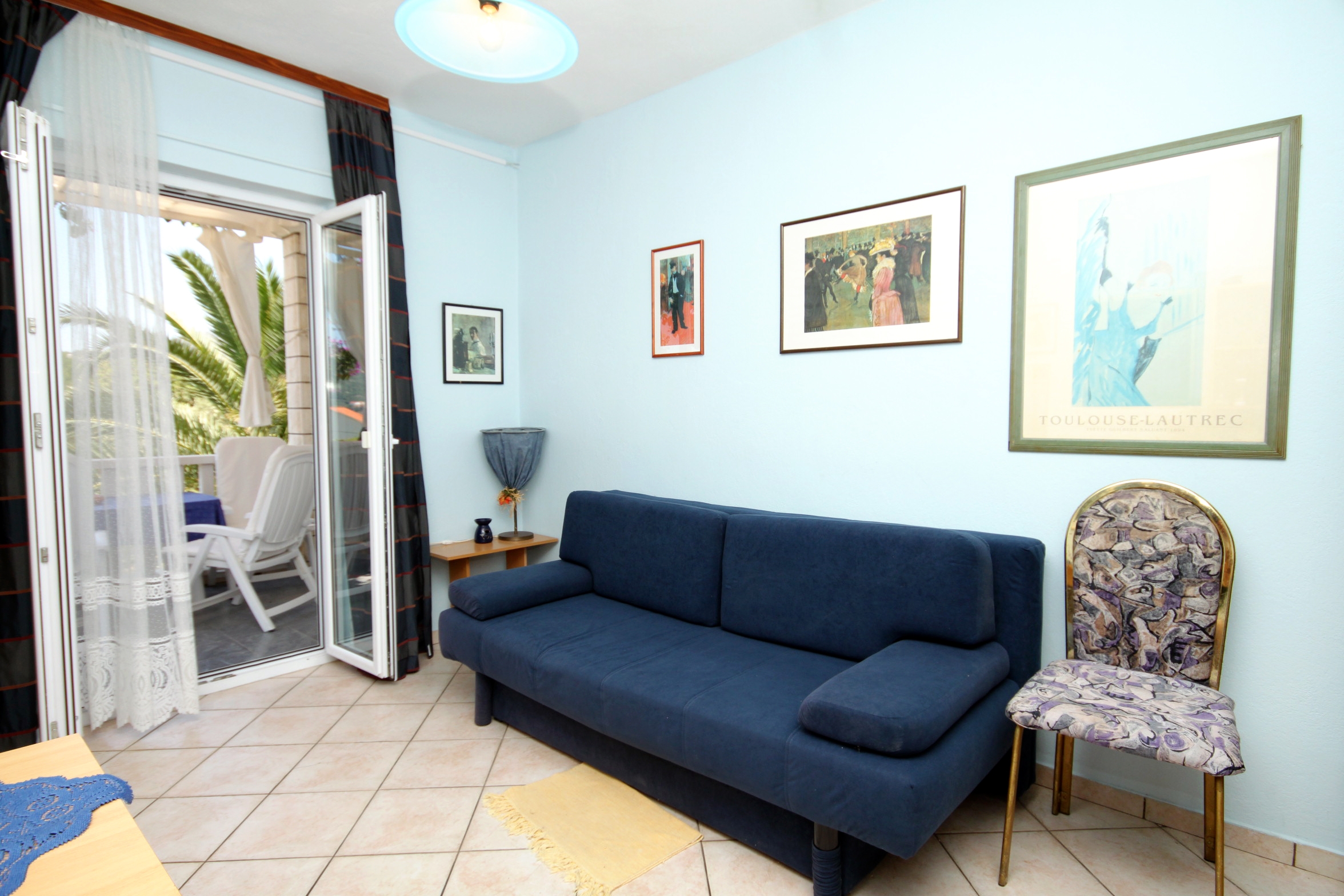 One bedroom apartment with terrace and sea view Slano, Dubrovnik (A-2179-a)