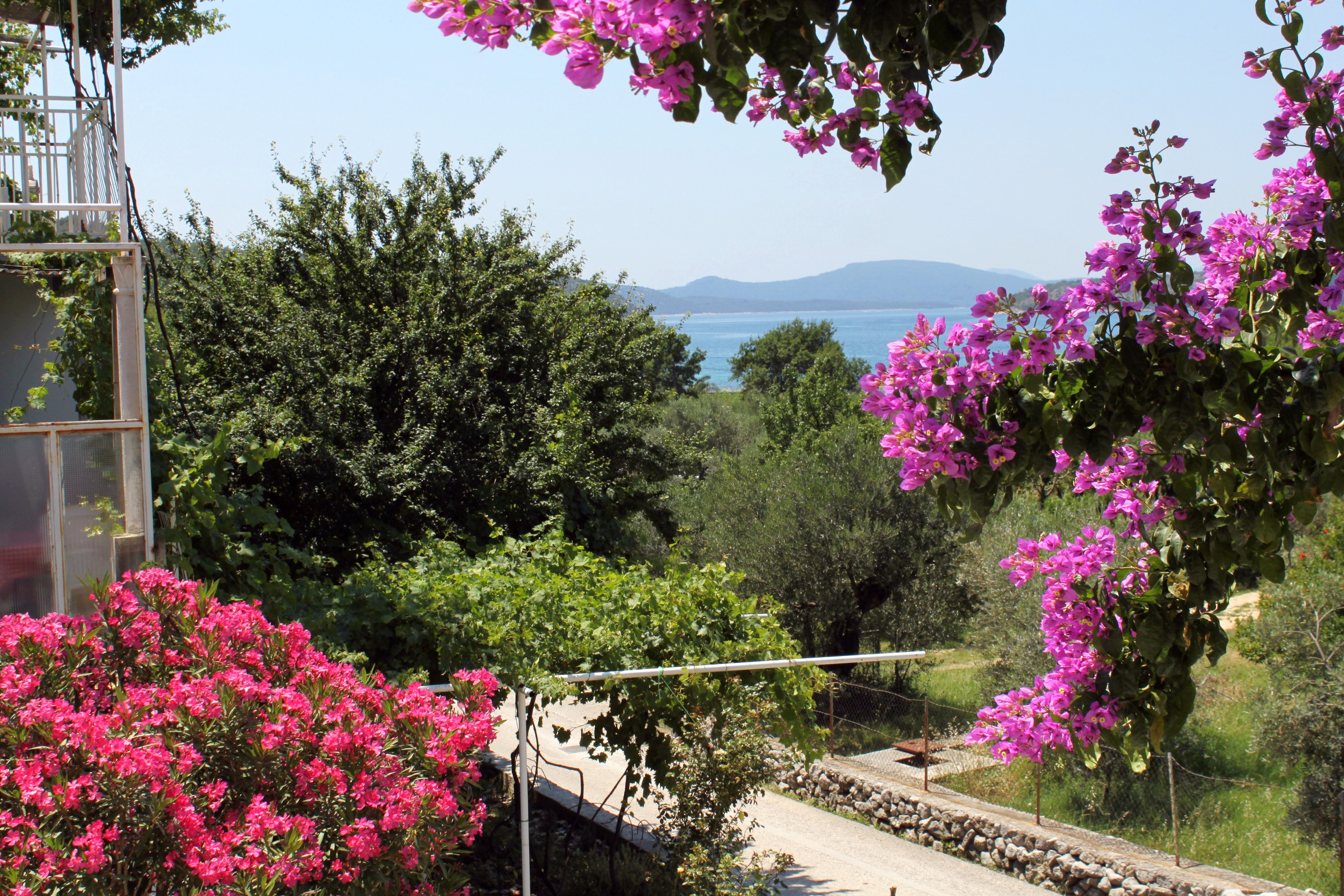 One bedroom apartment with terrace and sea view Slano, Dubrovnik  A-a