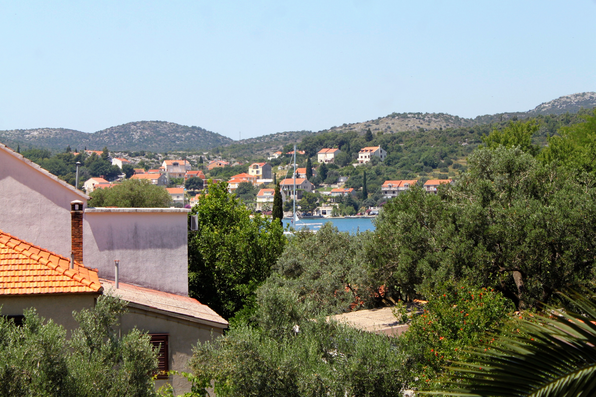 One bedroom apartment with terrace and sea view Slano, Dubrovnik  A-a