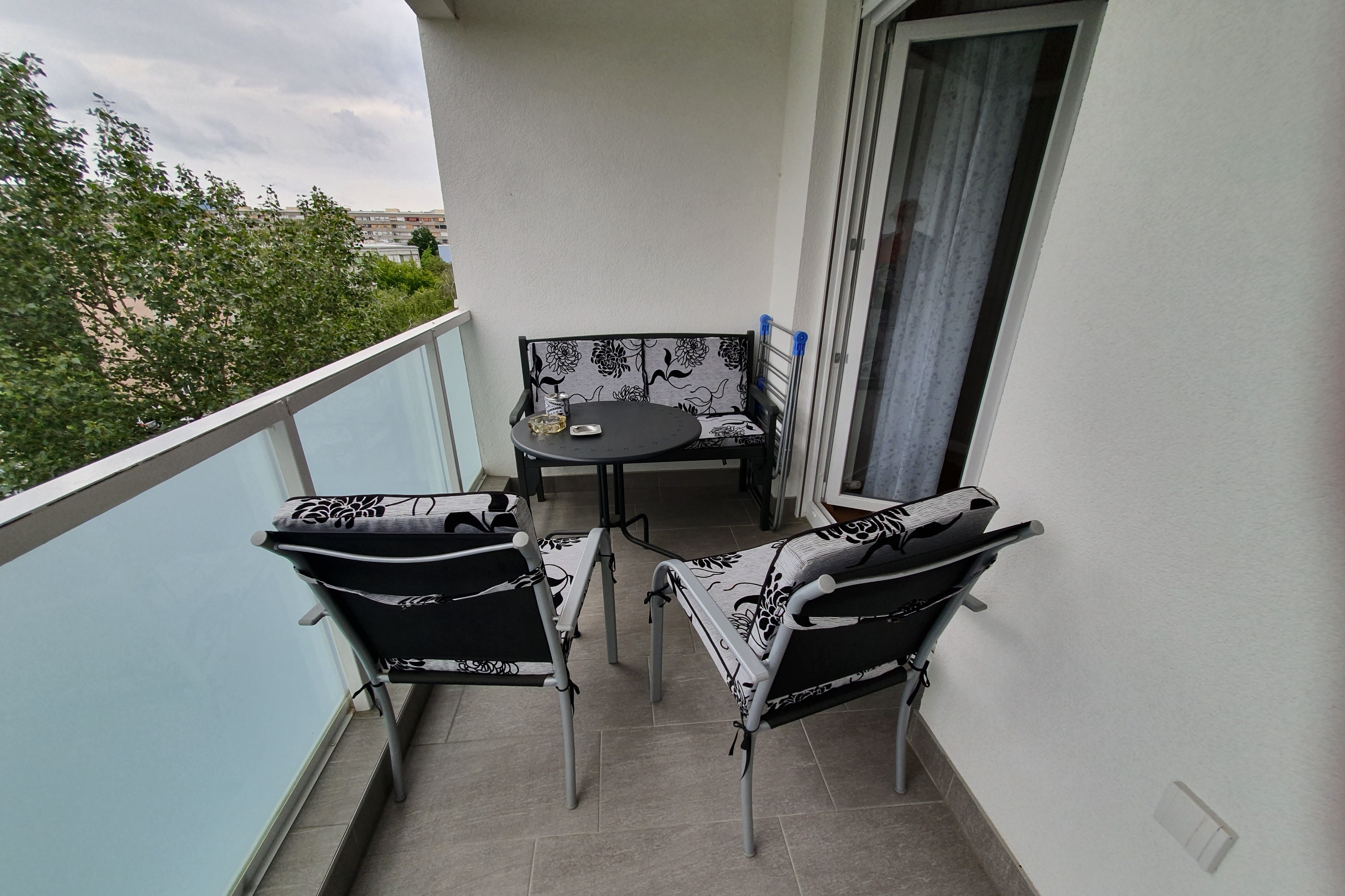 Two bedroom apartment with balcony Zagreb  A-a