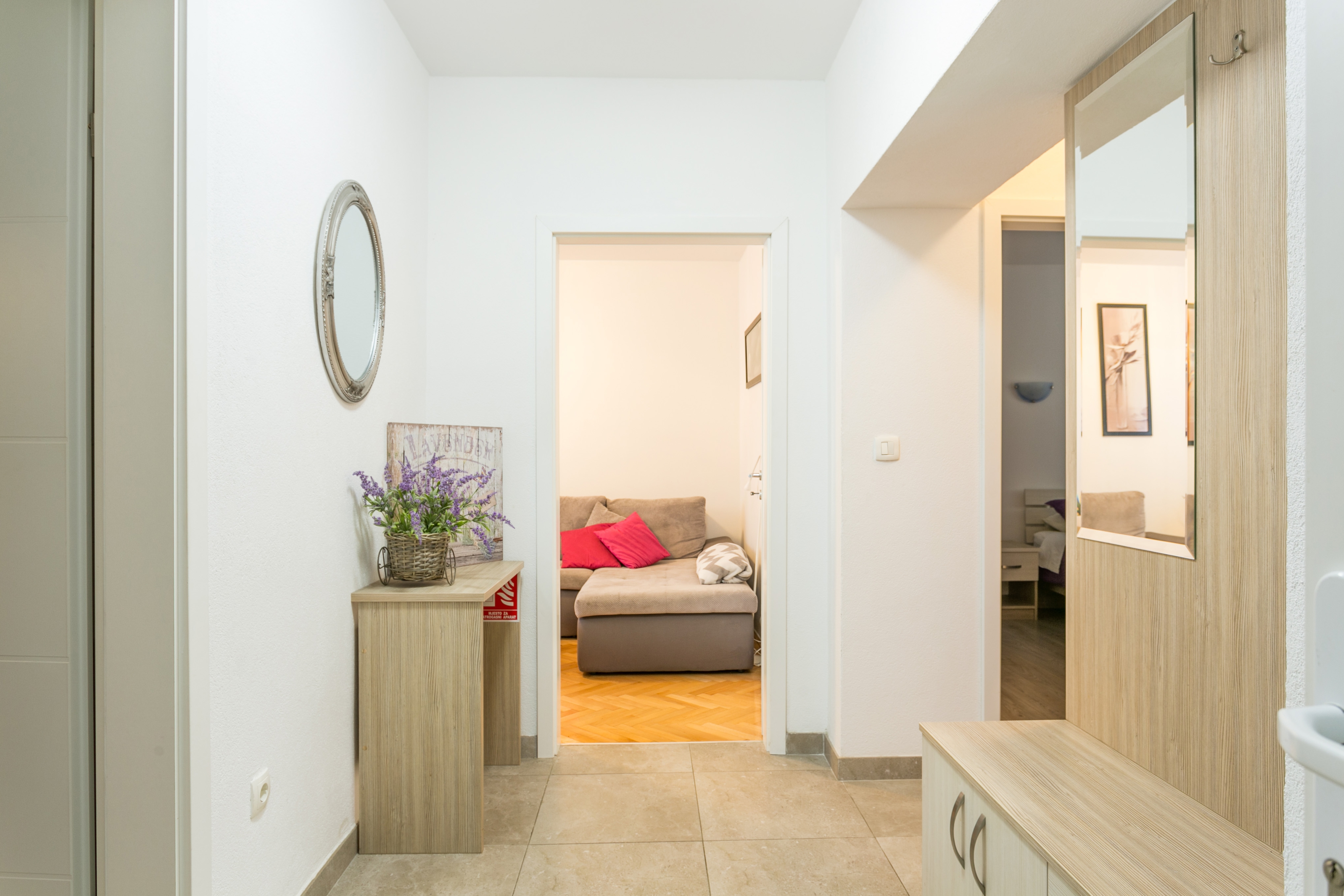 Two bedroom apartment with air-conditioning Split  A-a