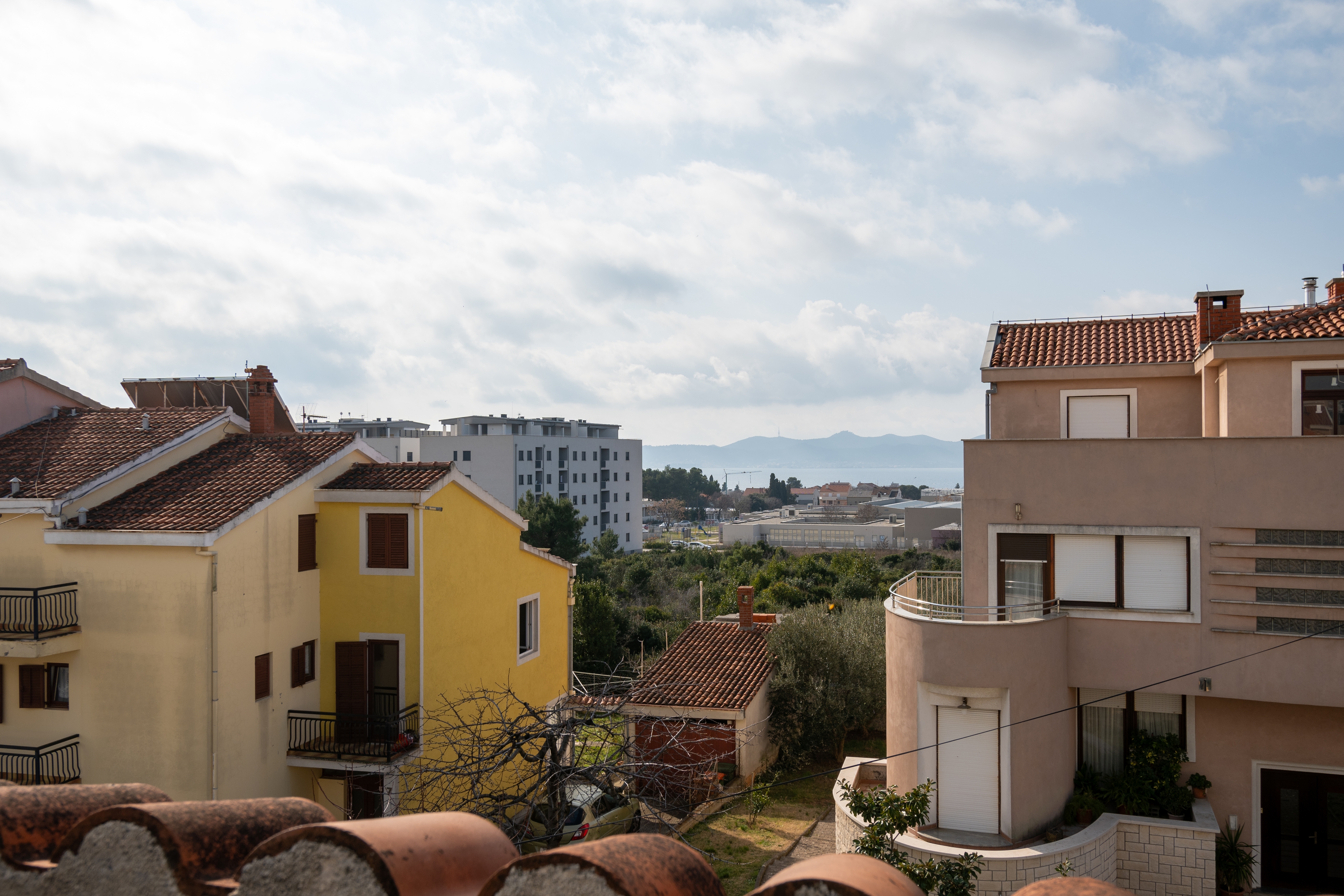 One bedroom apartment with balcony and sea view Zadar  A-a