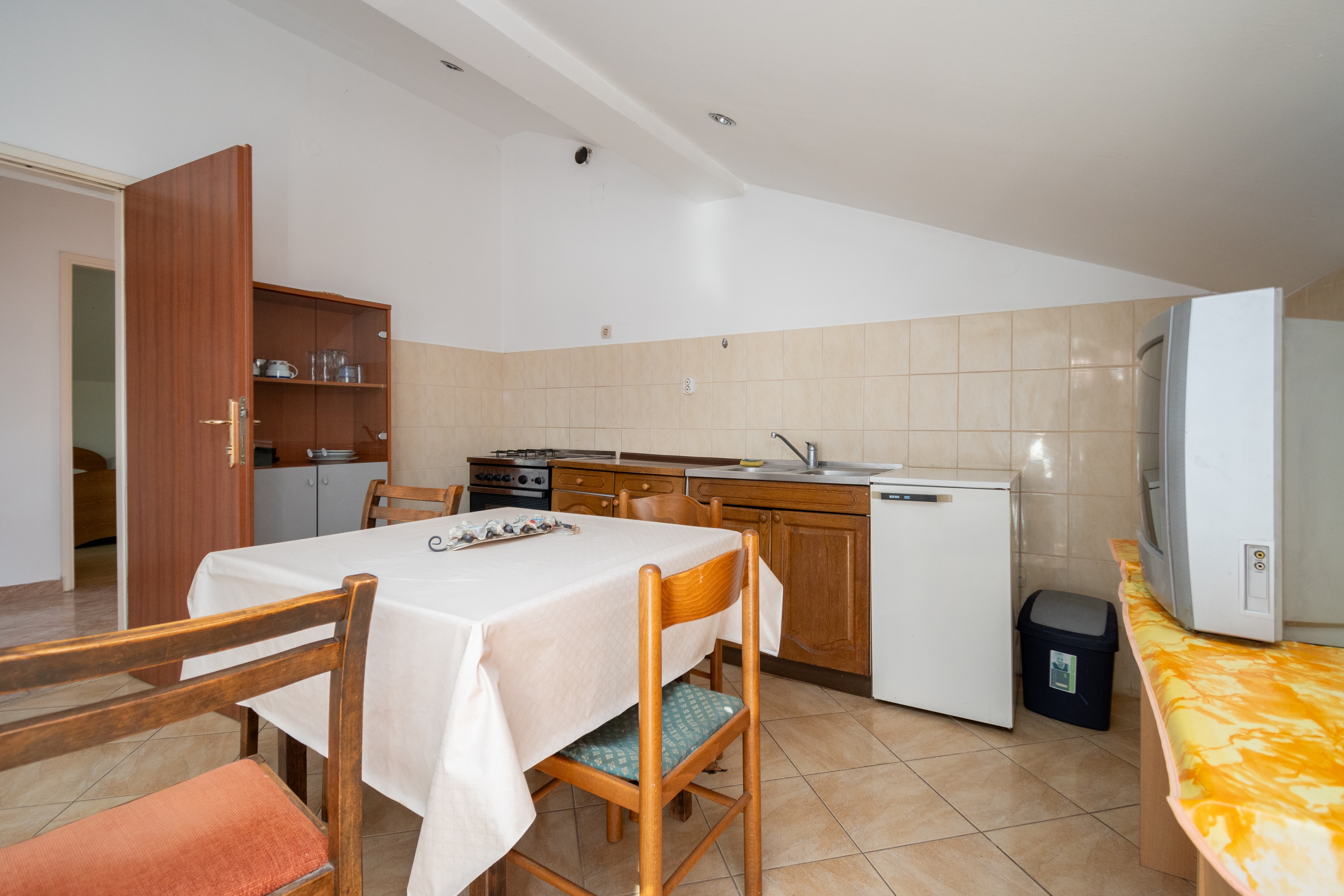 One bedroom apartment with balcony and sea view Zadar  A-a