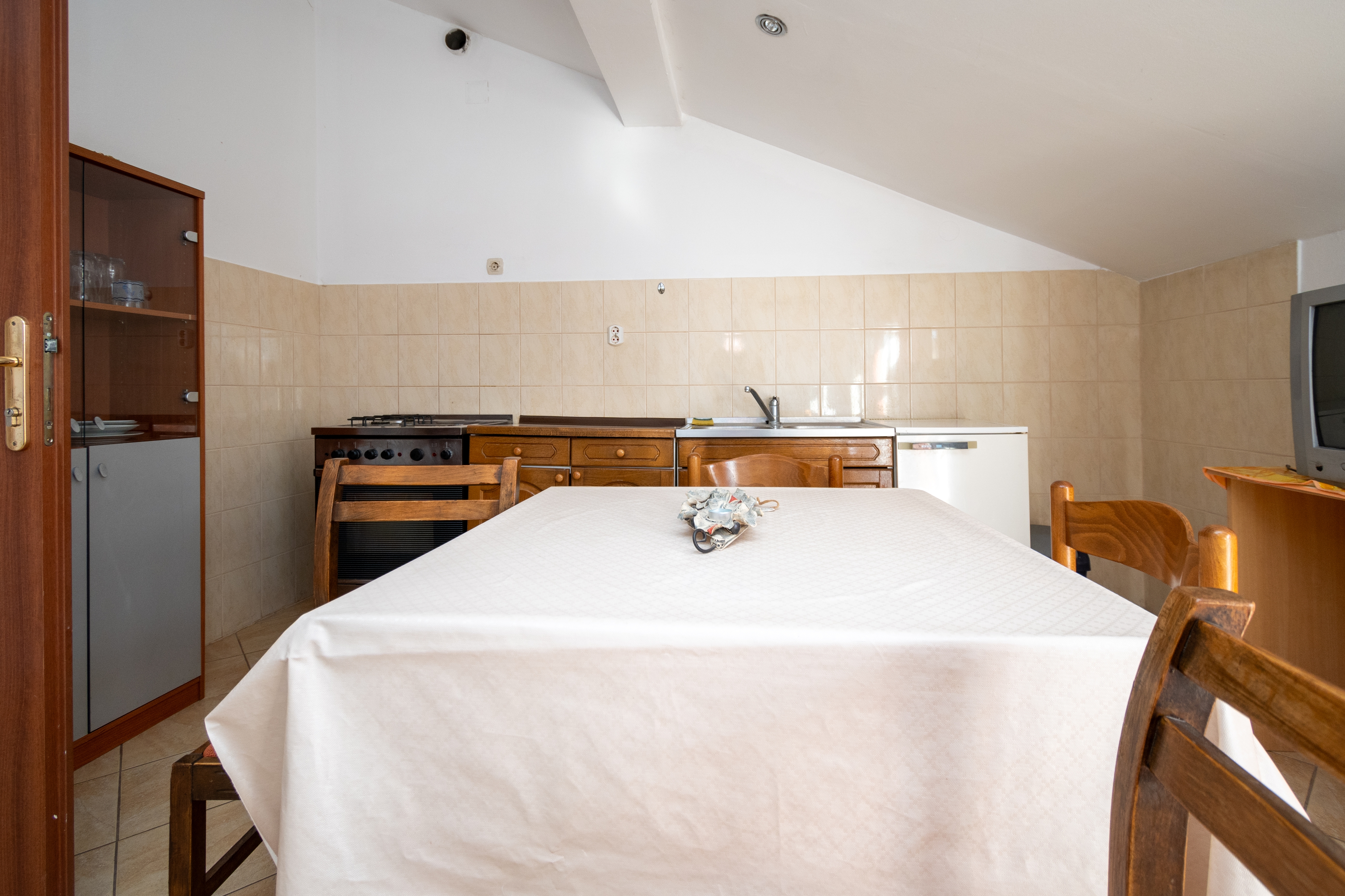 One bedroom apartment with balcony and sea view Zadar  A-a