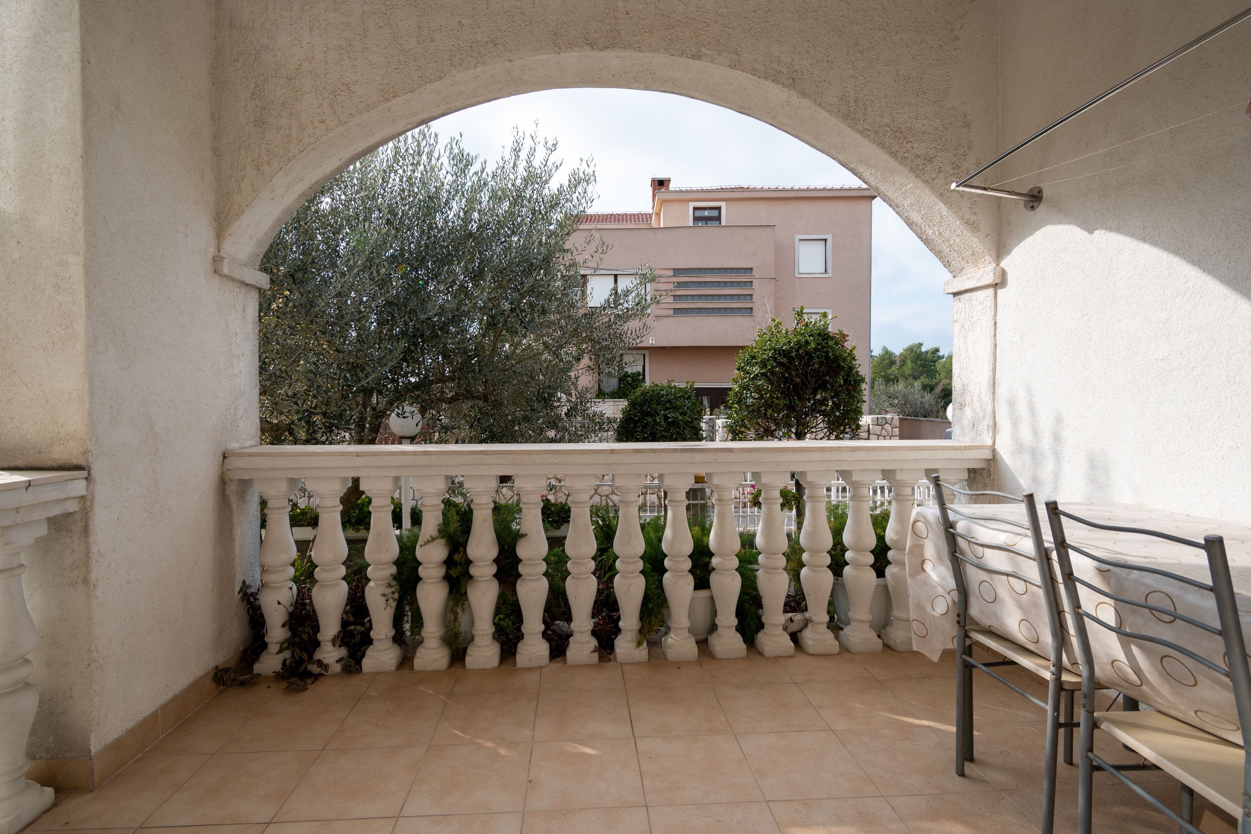 One bedroom apartment with terrace Zadar  A-b