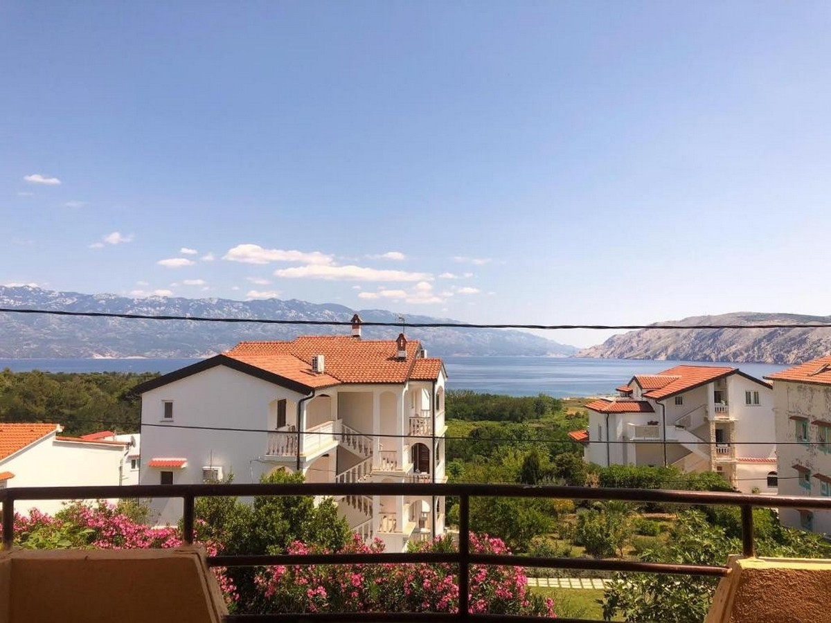 Two bedroom apartment with terrace and sea view Lopar, Rab  A-a