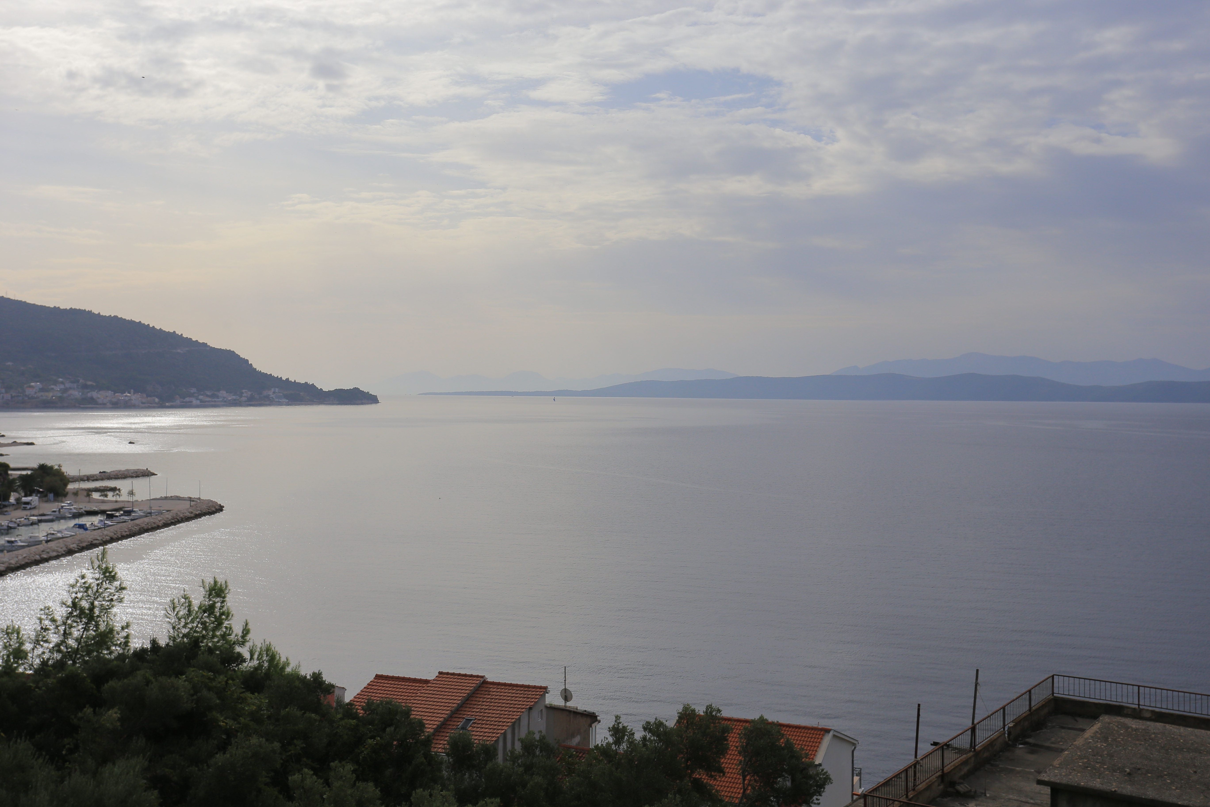 One bedroom apartment with terrace and sea view Podgora, Makarska  A-b