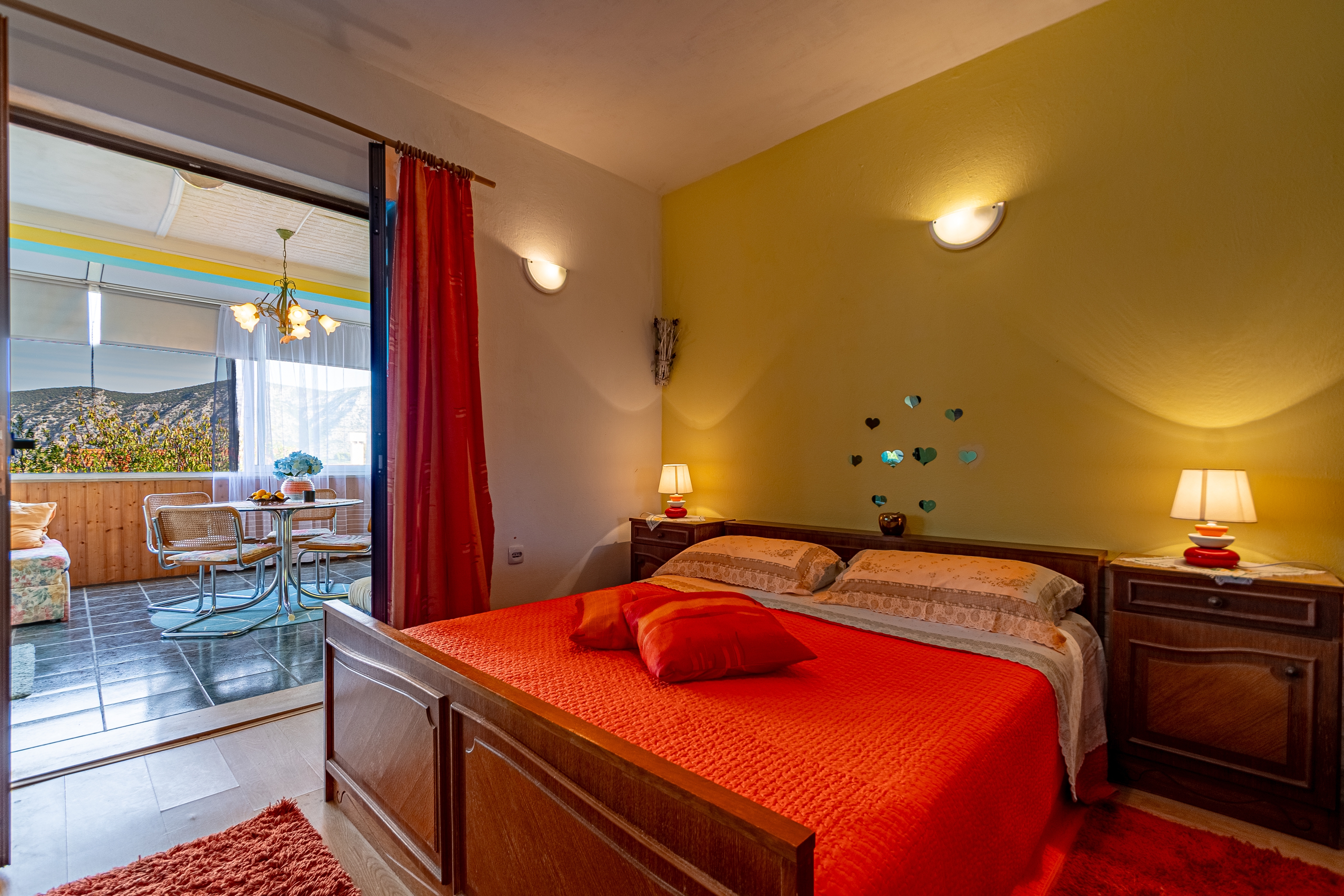 Two bedroom apartment with terrace Kneža, Korčula  A-a