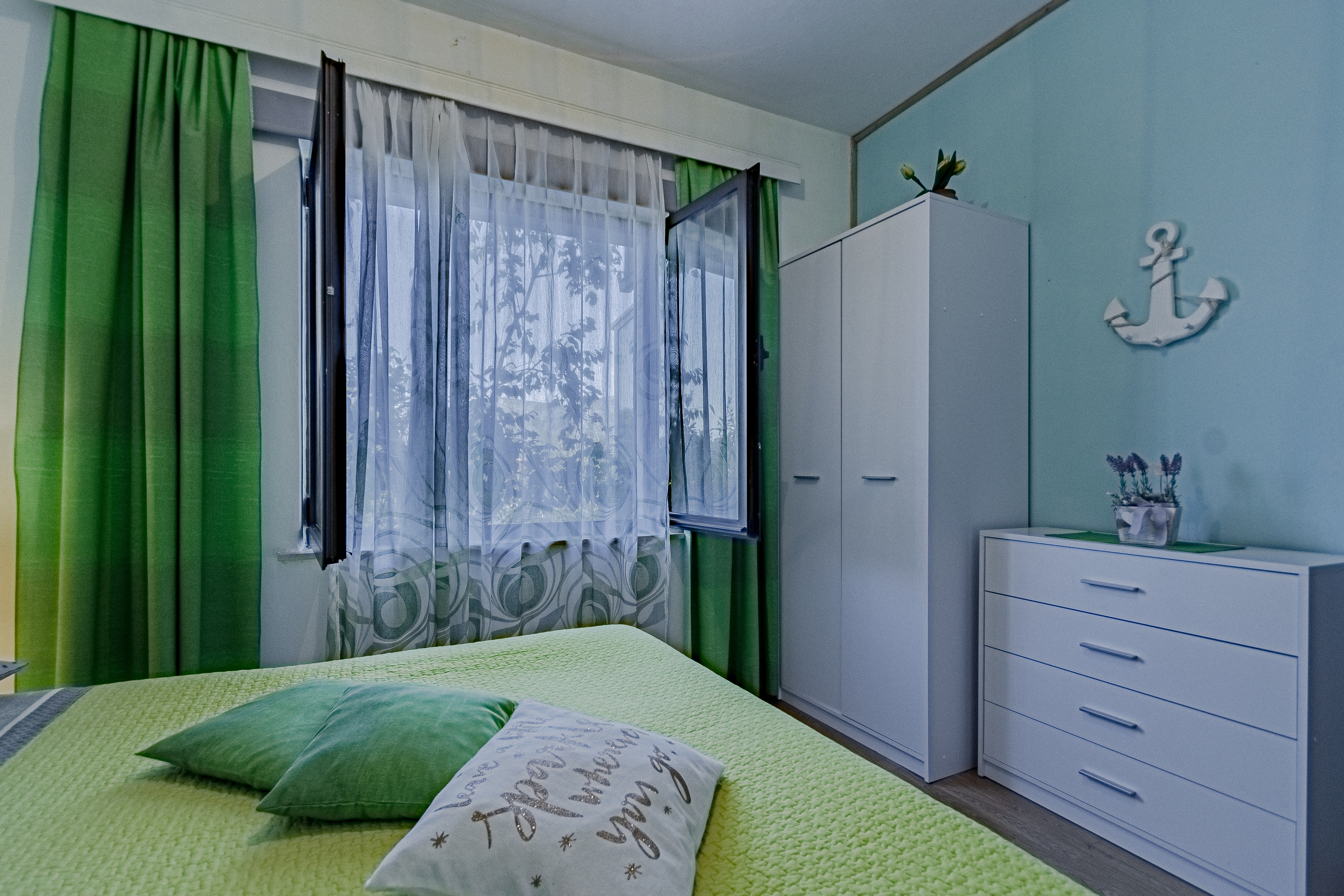 Two bedroom apartment with terrace Kneža, Korčula  A-a