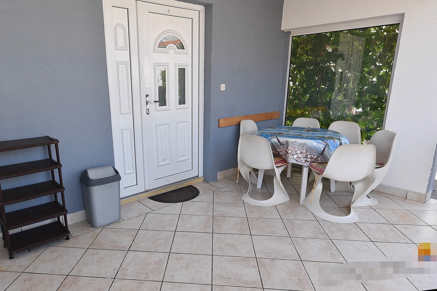 One bedroom apartment with terrace Vir  A-b