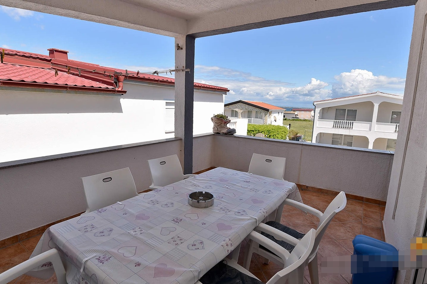 Two bedroom apartment with terrace Vir  A-c