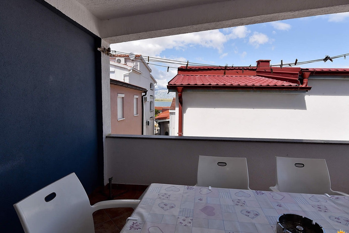 Two bedroom apartment with terrace Vir  A-c