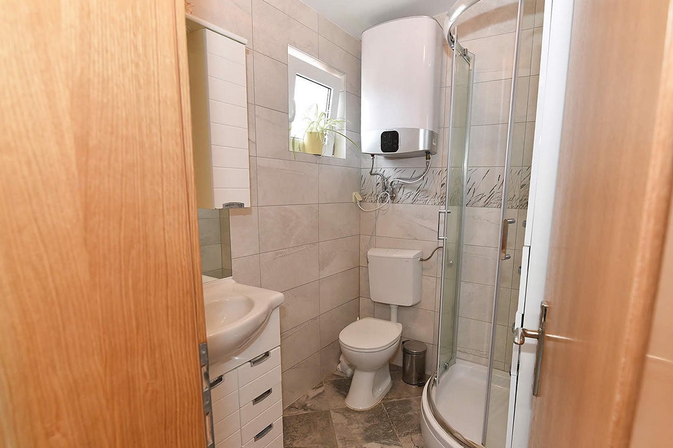 Two bedroom apartment with terrace and sea view Vir  A-d