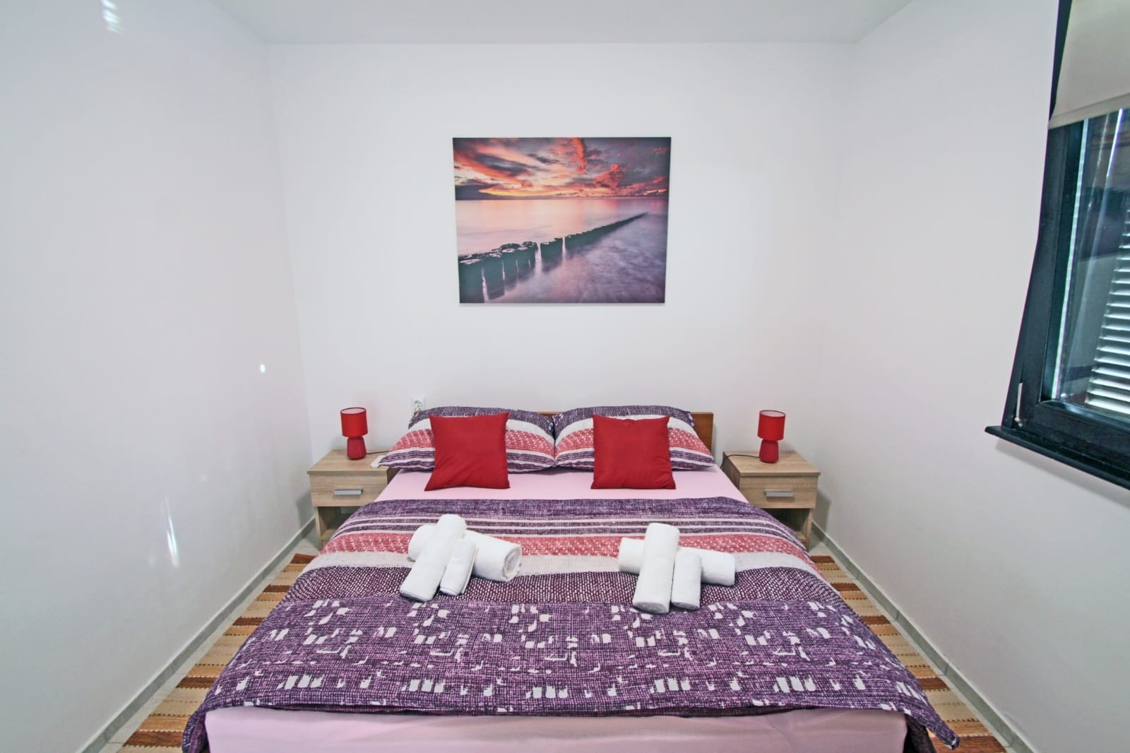 Two bedroom house with terrace and sea view Vinjerac, Zadar  K