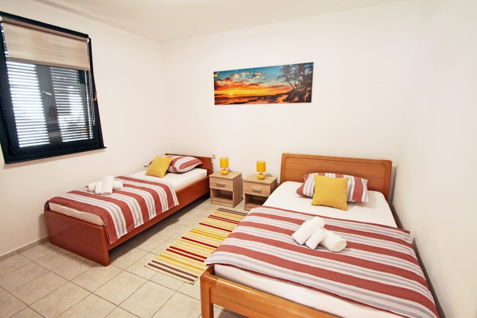 Two bedroom house with terrace and sea view Vinjerac, Zadar  K