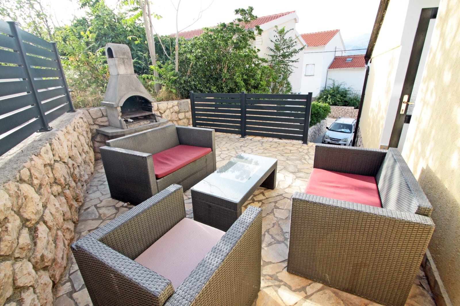 Two bedroom house with terrace and sea view Vinjerac, Zadar  K