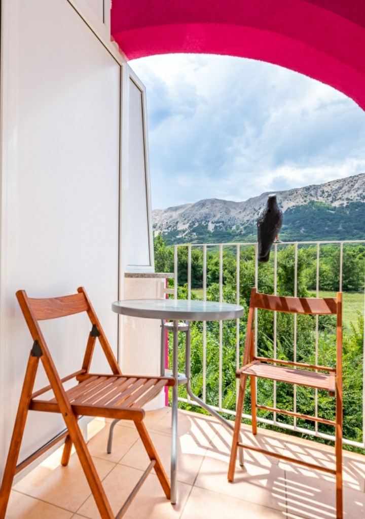Two bedroom apartment with balcony Baška, Krk  A-a