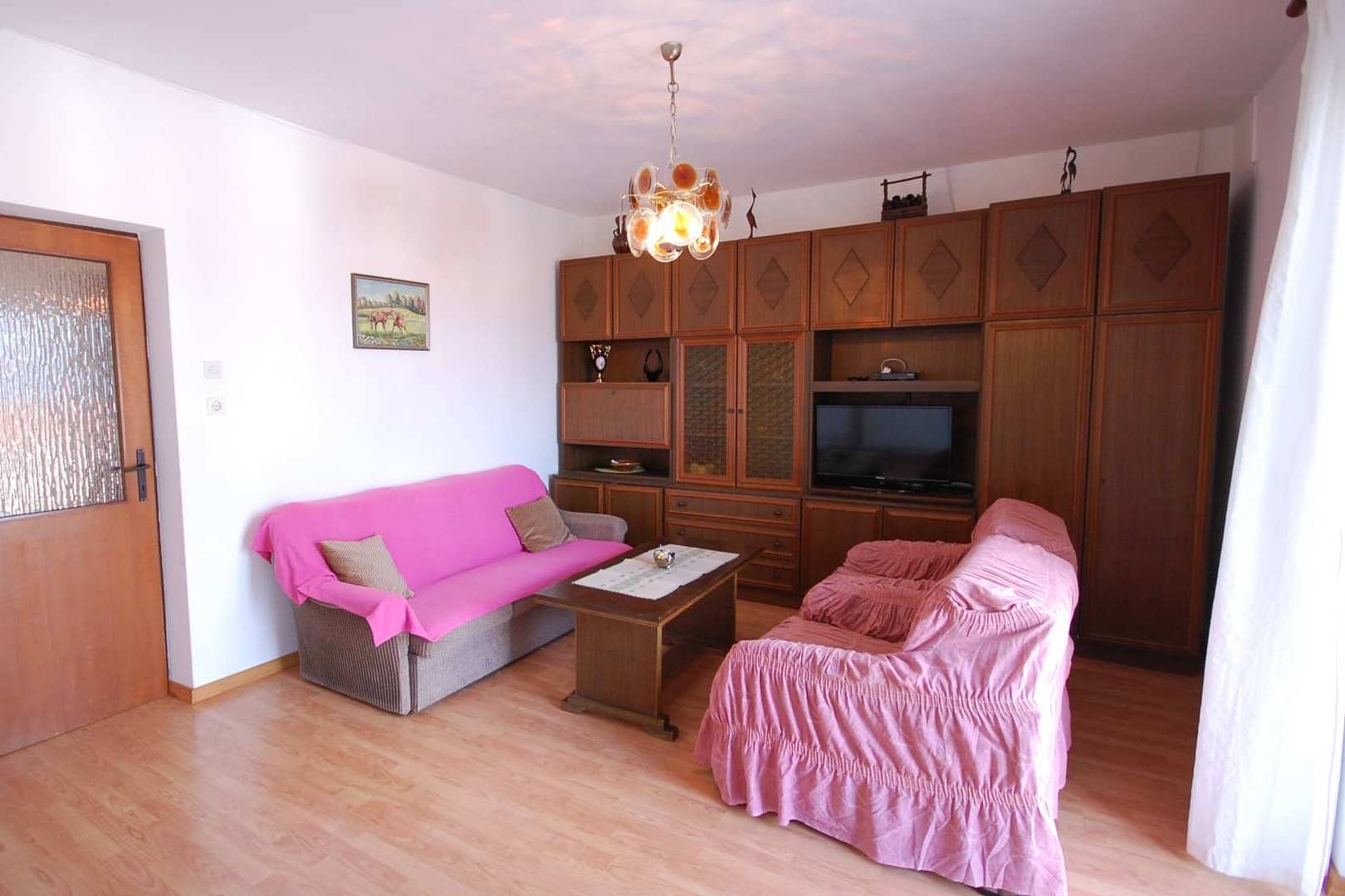 Three bedroom apartment with terrace and sea view Njivice, Krk (A-21858-b)
