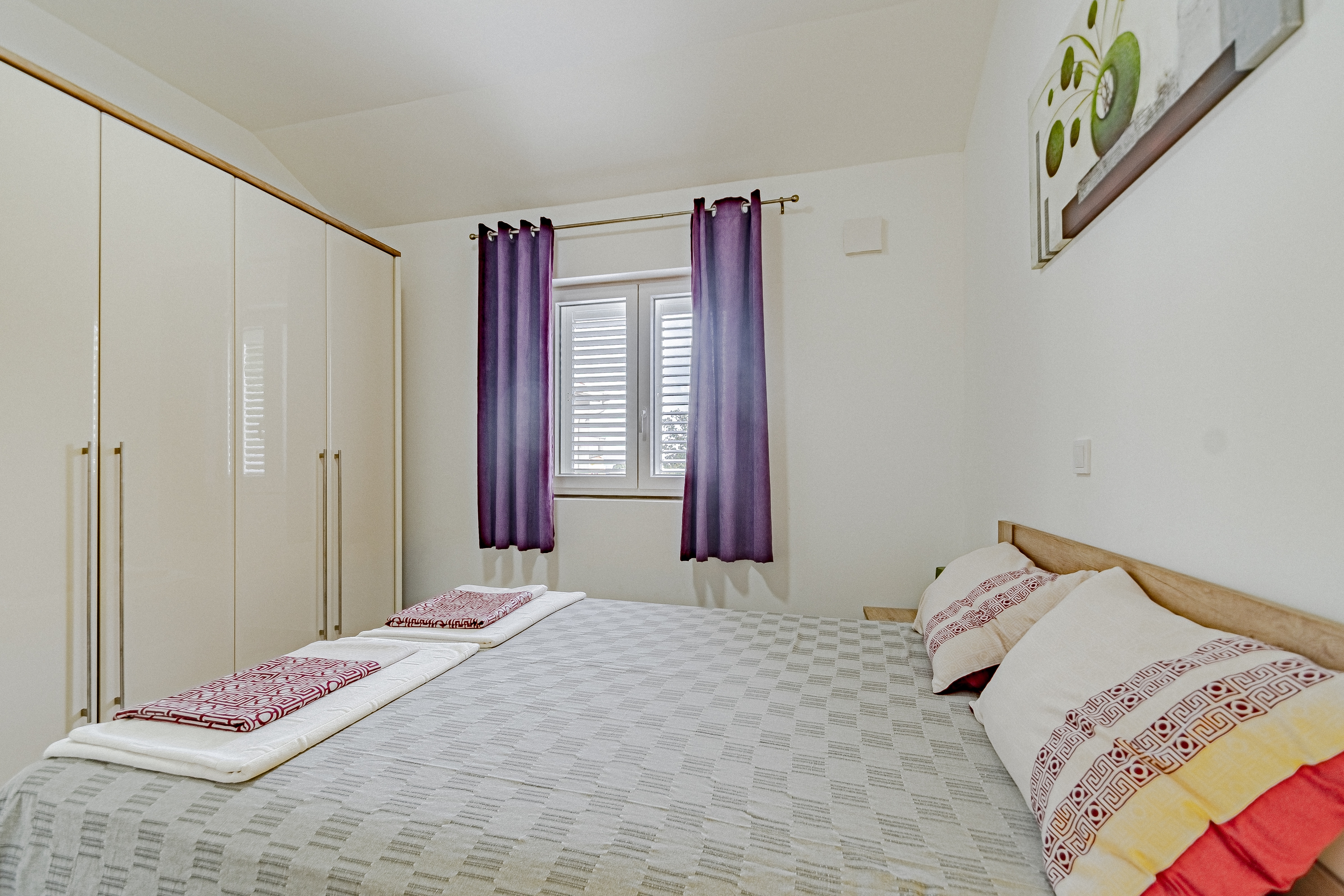 One bedroom apartment with terrace and sea view Kneža, Korčula  A-a