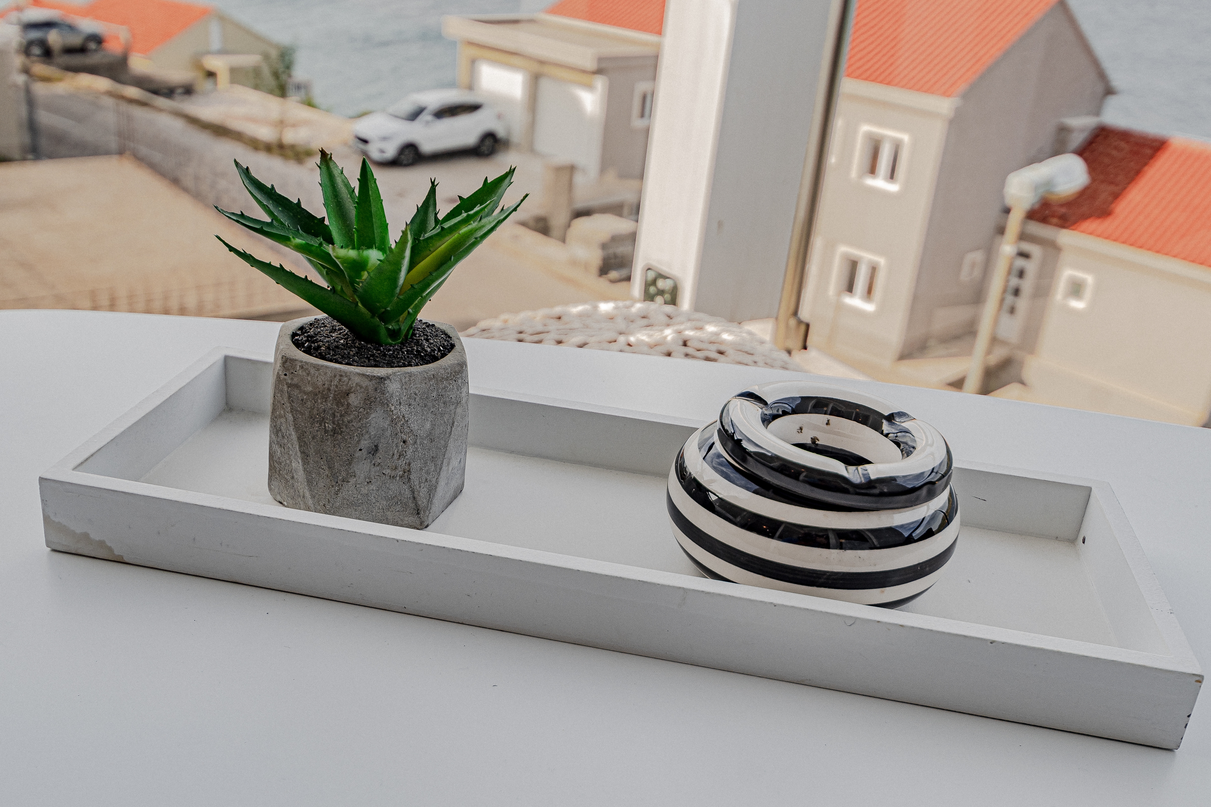 One bedroom apartment with terrace and sea view Kneža, Korčula  A-a