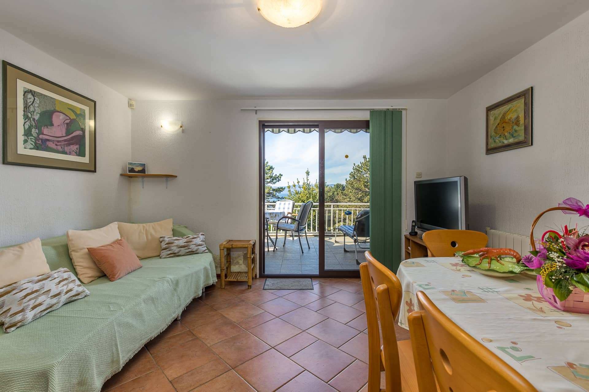 Two bedroom apartment with terrace and sea view Njivice (Krk) (A-21868-b) Two bedroom apartment with terrace and sea view Njivice (Krk) (A-21868-b)