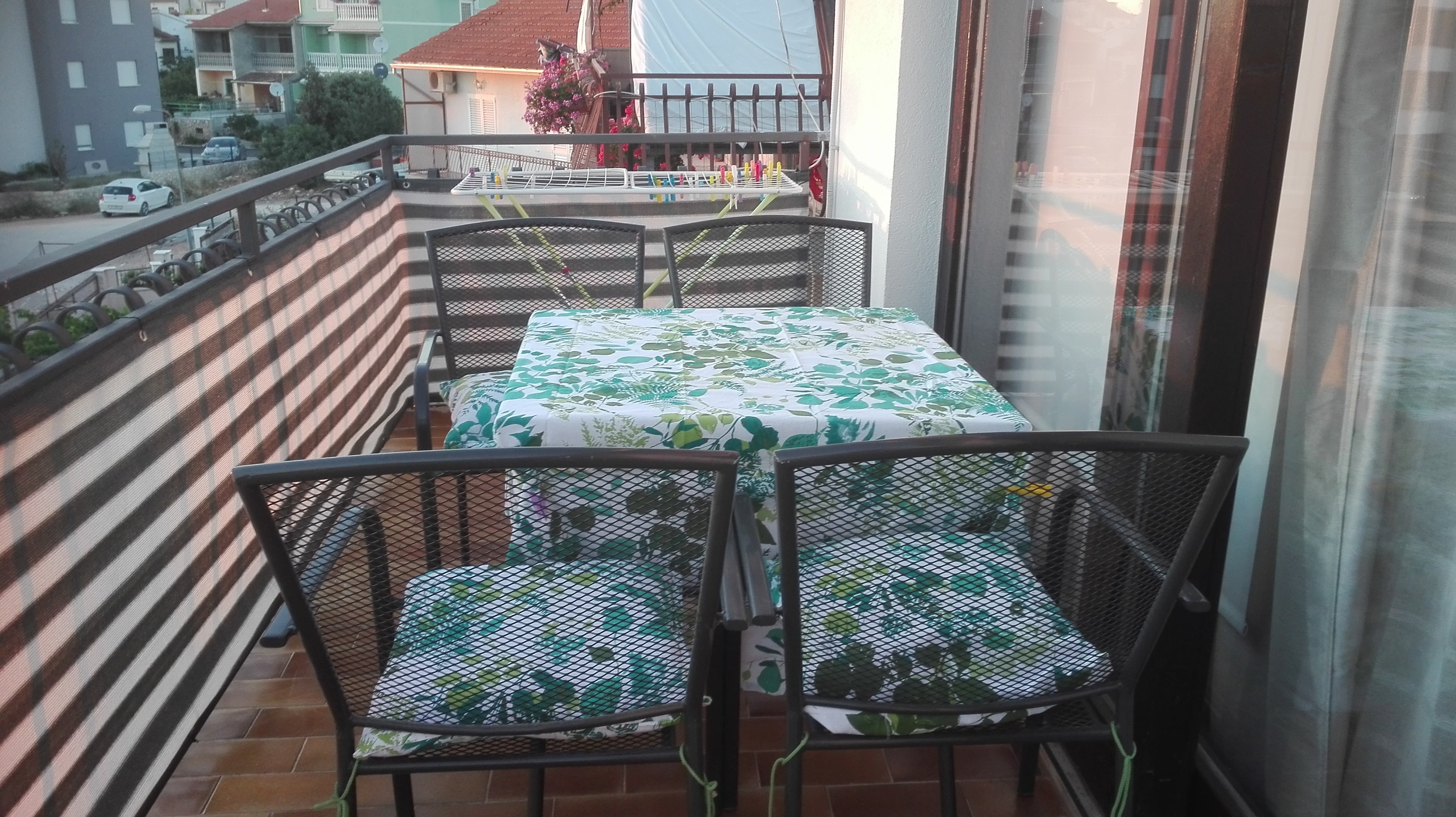One bedroom apartment with terrace and sea view Brodarica, Šibenik  A-c