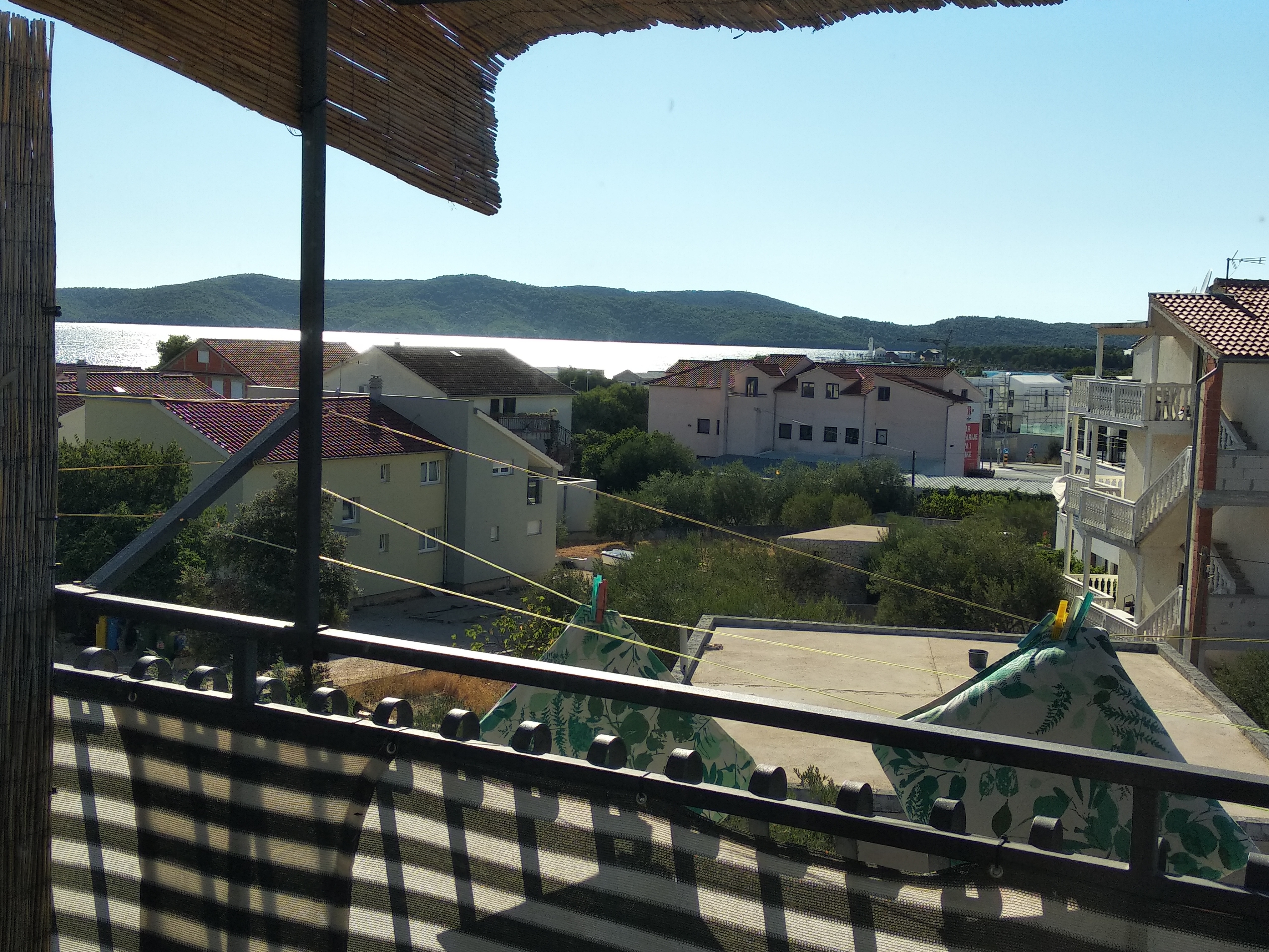 One bedroom apartment with terrace and sea view Brodarica, Šibenik  A-c