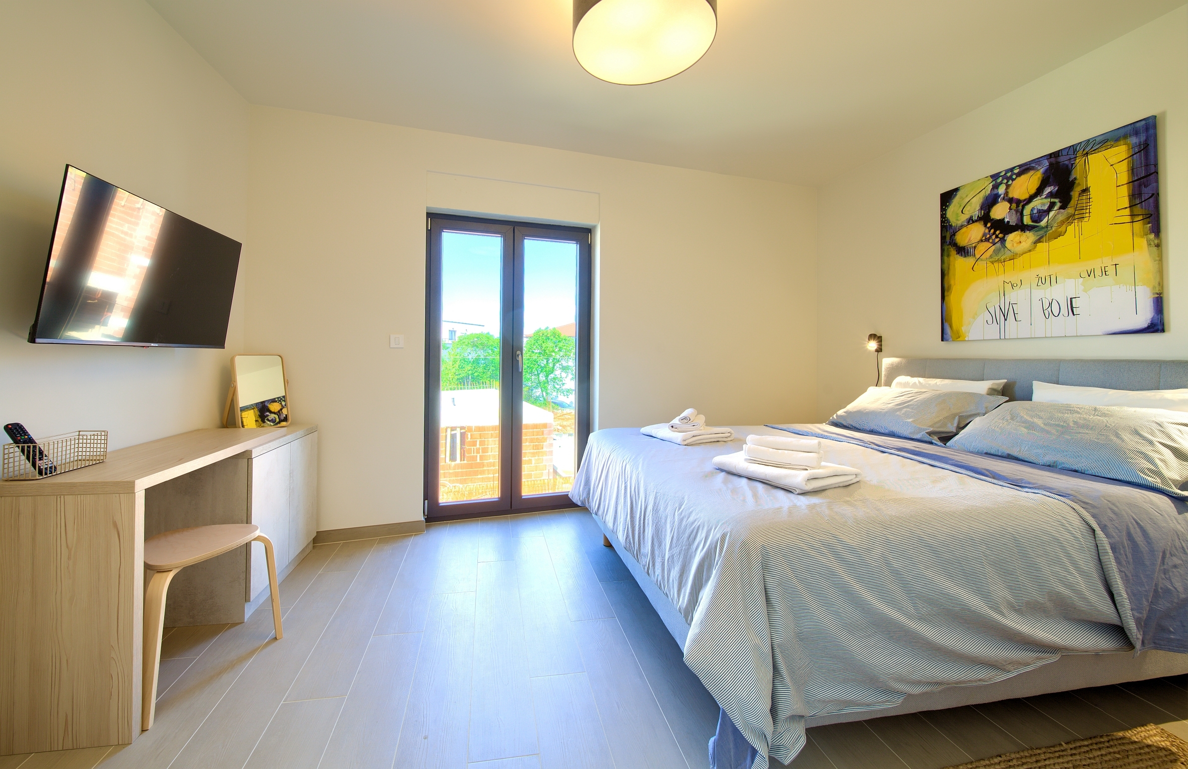 Two bedroom apartment with terrace Njivice, Krk  A-a