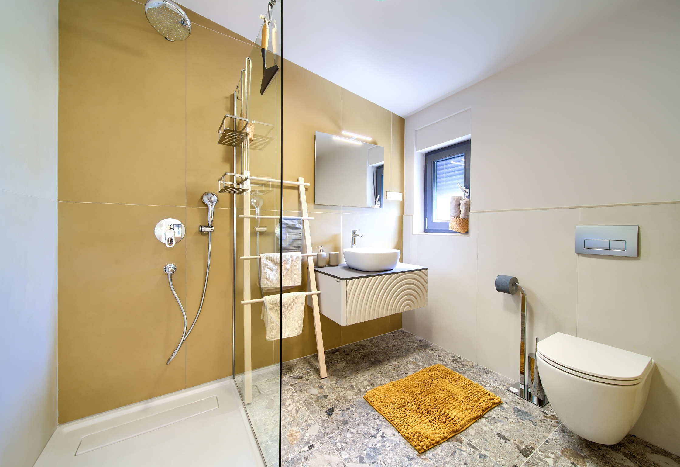 Two bedroom apartment with terrace and sea view Njivice, Krk  A-b