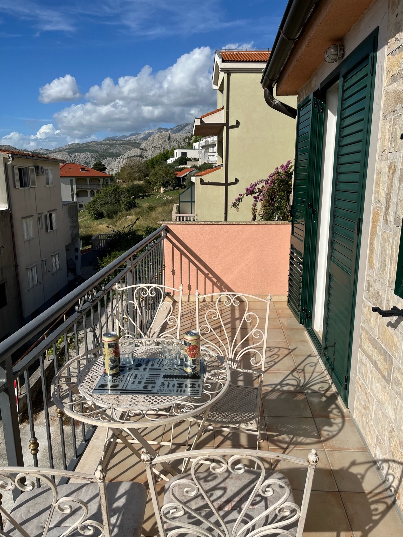 One bedroom apartment with balcony and sea view Nemira, Omiš  A-b
