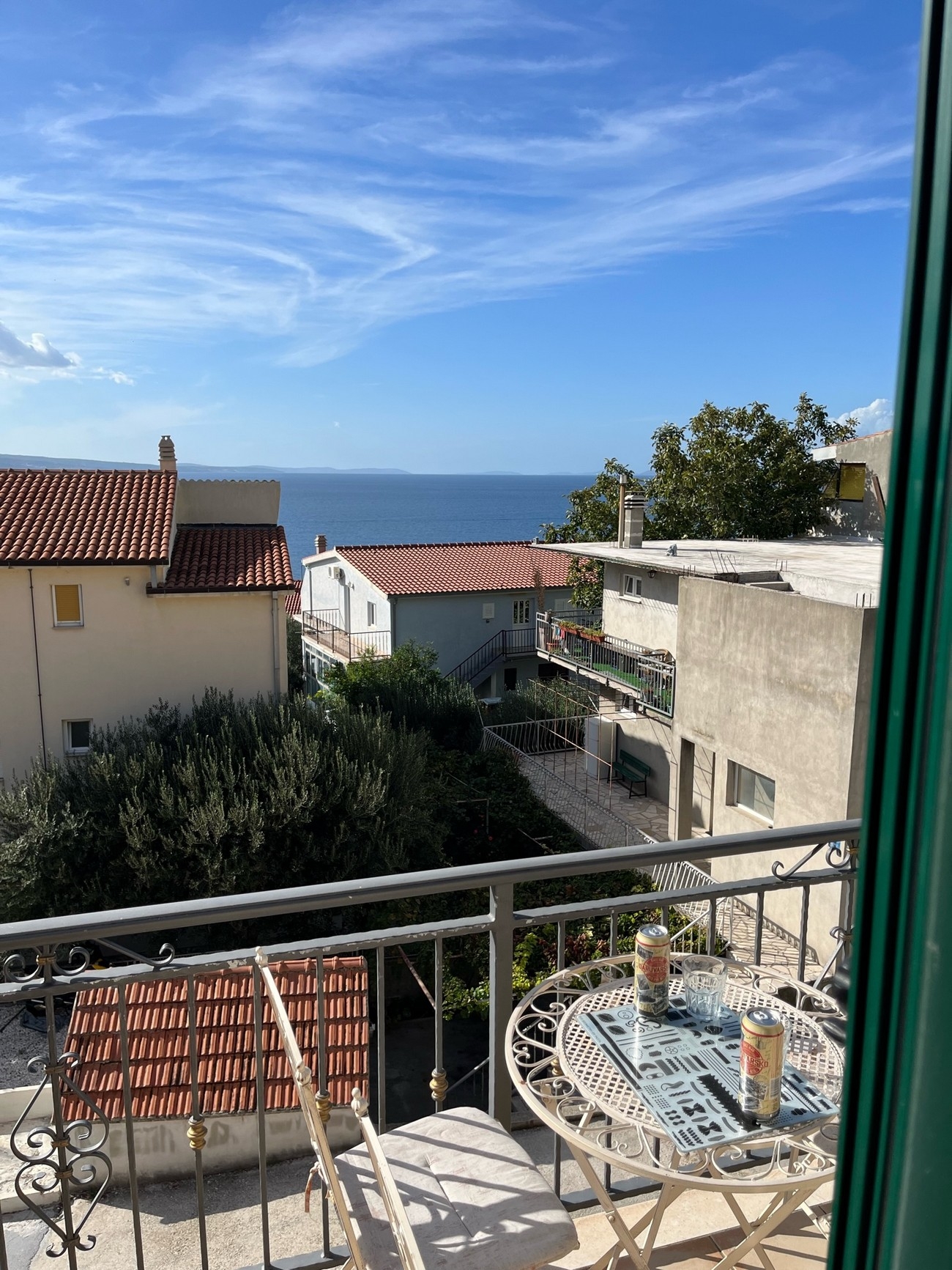 One bedroom apartment with balcony and sea view Nemira, Omiš  A-b