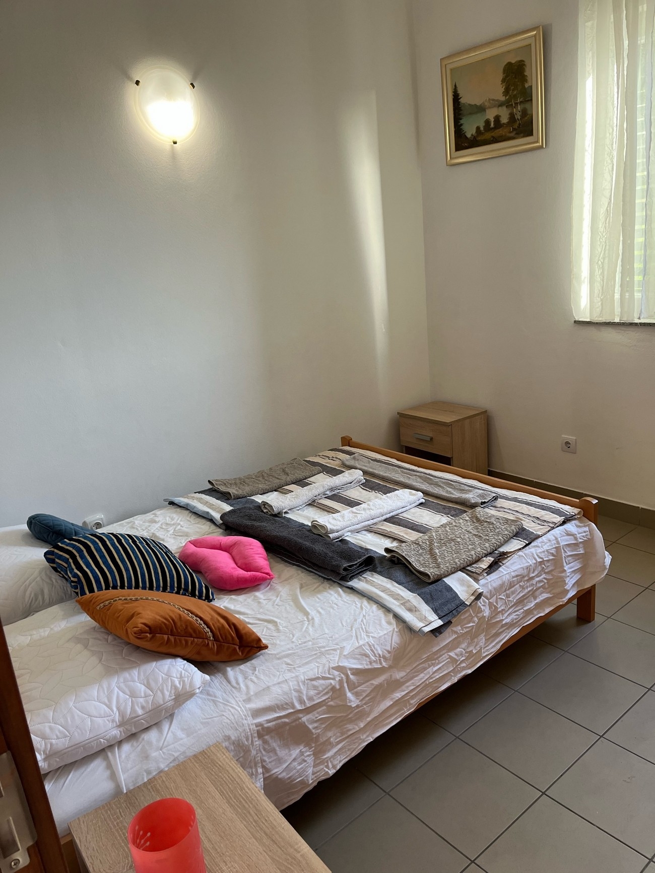One bedroom apartment with balcony and sea view Nemira, Omiš  A-c