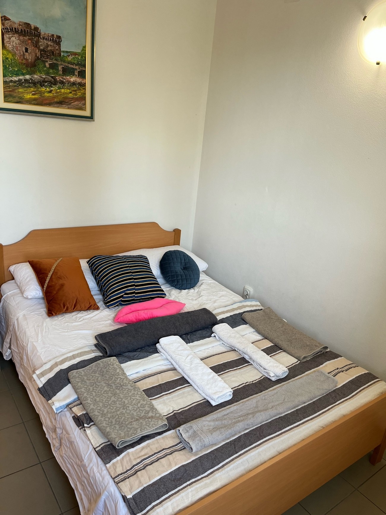 One bedroom apartment with balcony and sea view Nemira, Omiš  A-c