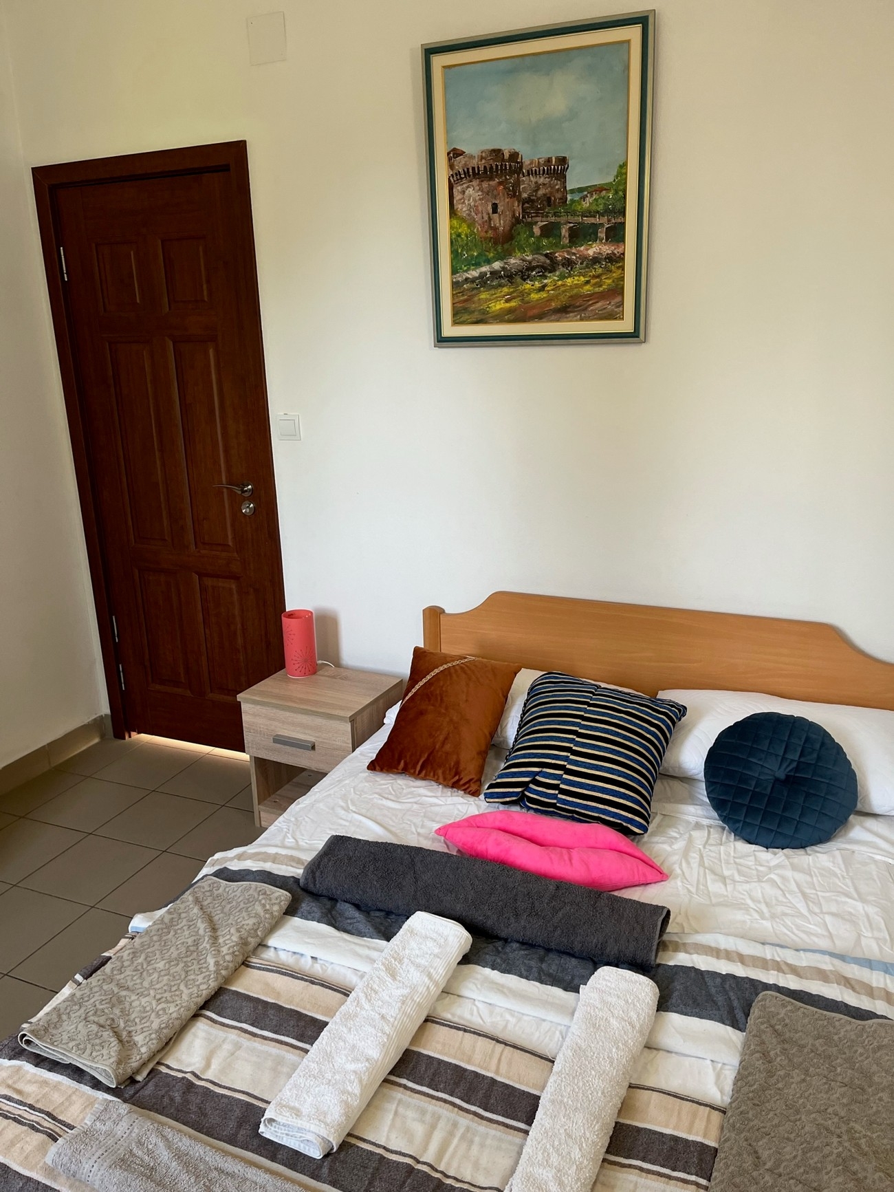 One bedroom apartment with balcony and sea view Nemira, Omiš  A-c