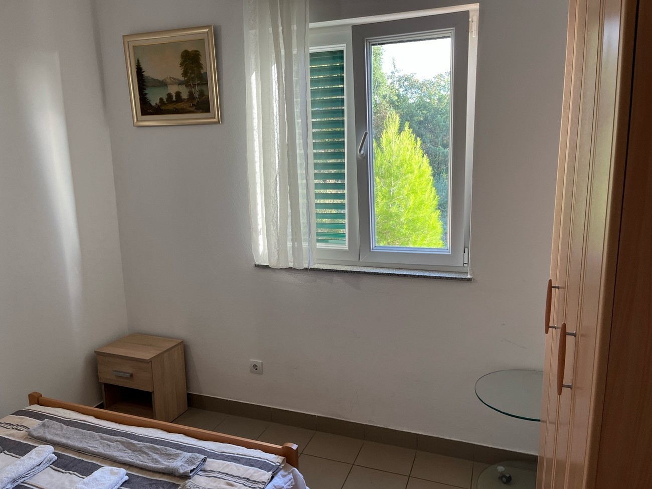One bedroom apartment with balcony and sea view Nemira, Omiš  A-c