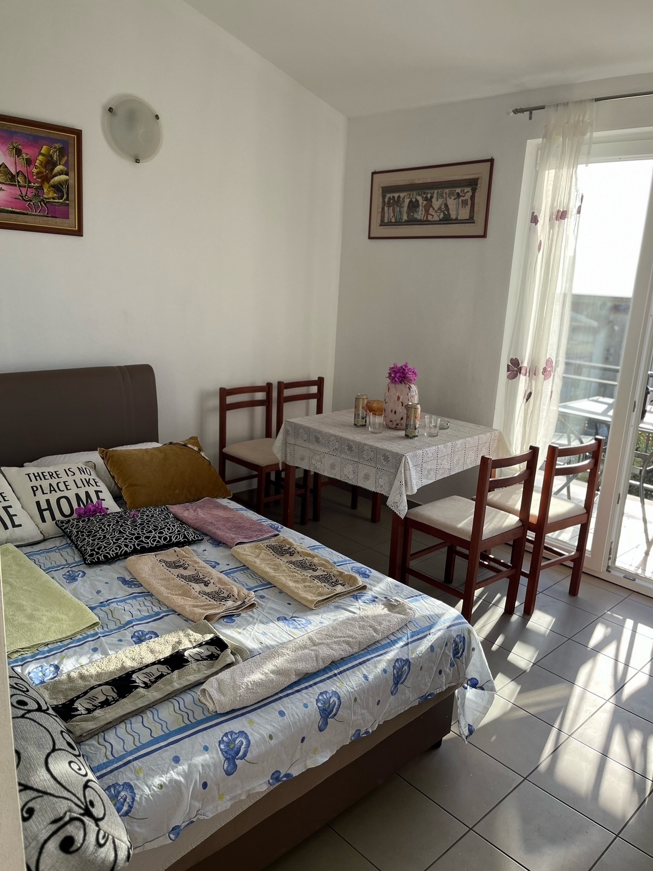 One bedroom apartment with balcony and sea view Nemira, Omiš  A-c