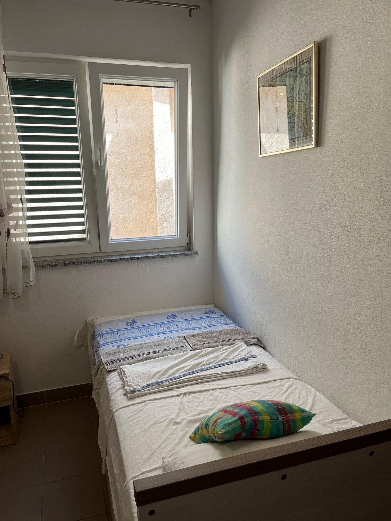 One bedroom apartment with balcony and sea view Nemira, Omiš  A-d