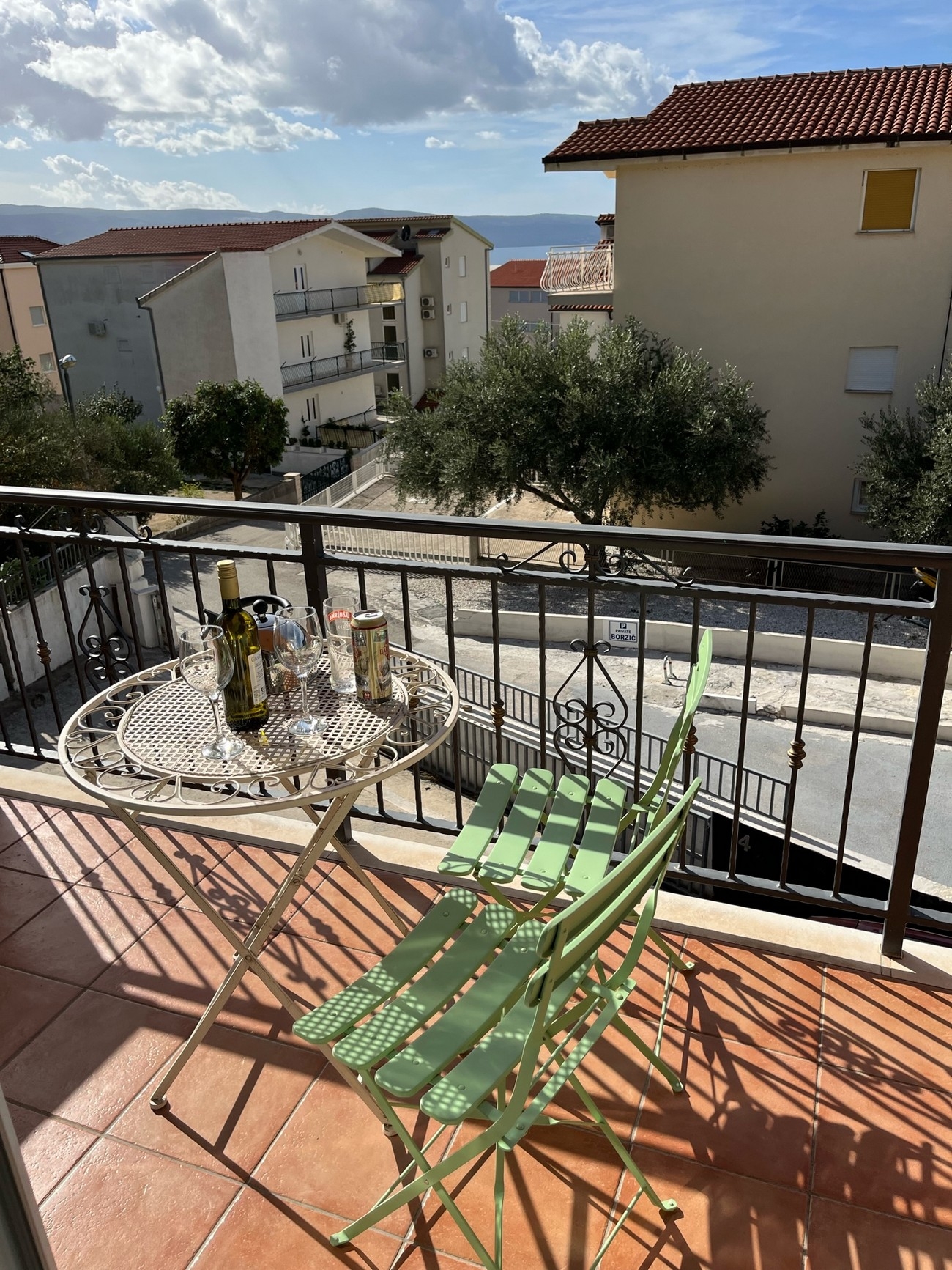 One bedroom apartment with balcony and sea view Nemira, Omiš  A-f
