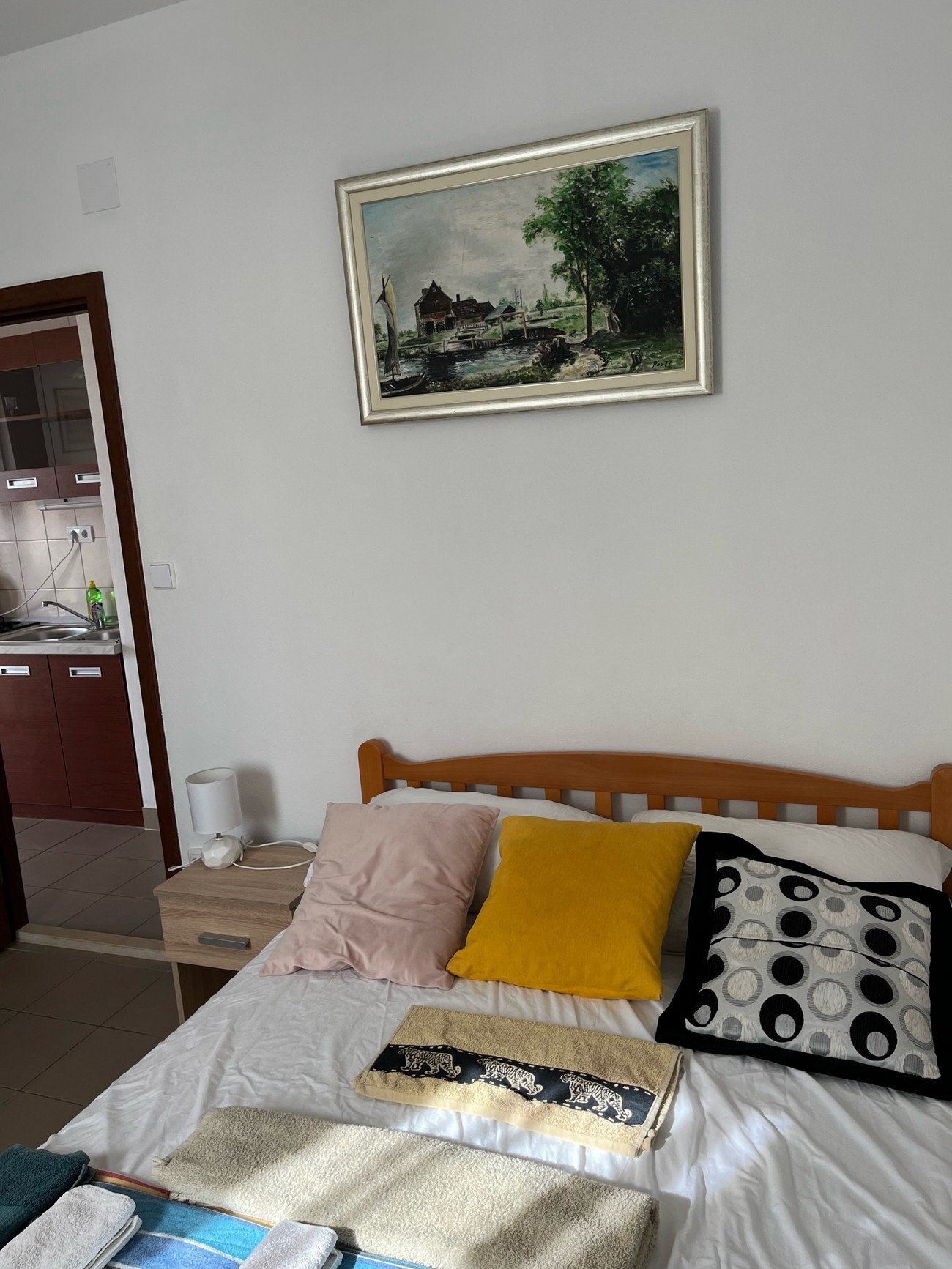 One bedroom apartment with balcony and sea view Nemira, Omiš  A-f