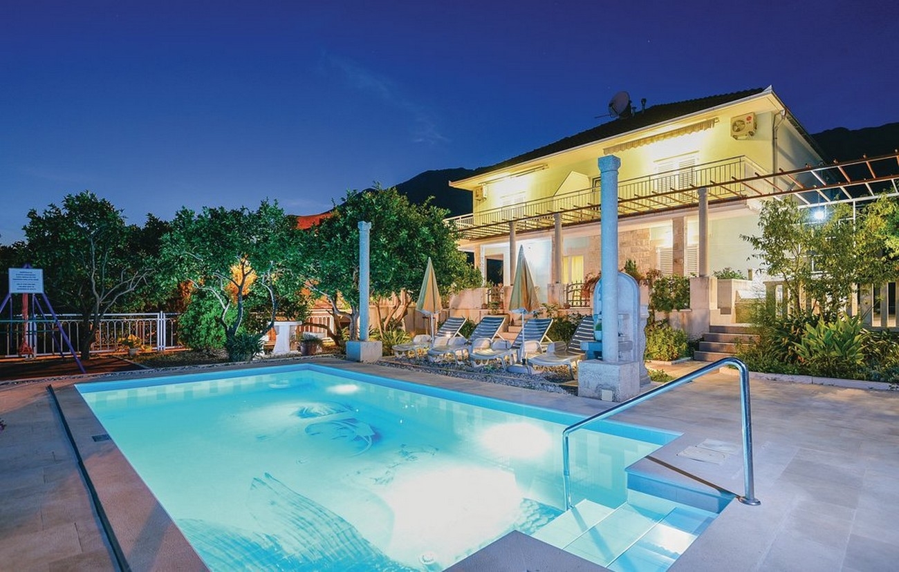 Maison confortable avec une piscine Orebic, Peljesac (K-21899)