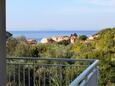 Prižba, Terrasse 2 - Ausblick in folgender Unterkunftsart apartment, Haustiere erlaubt und WiFi.