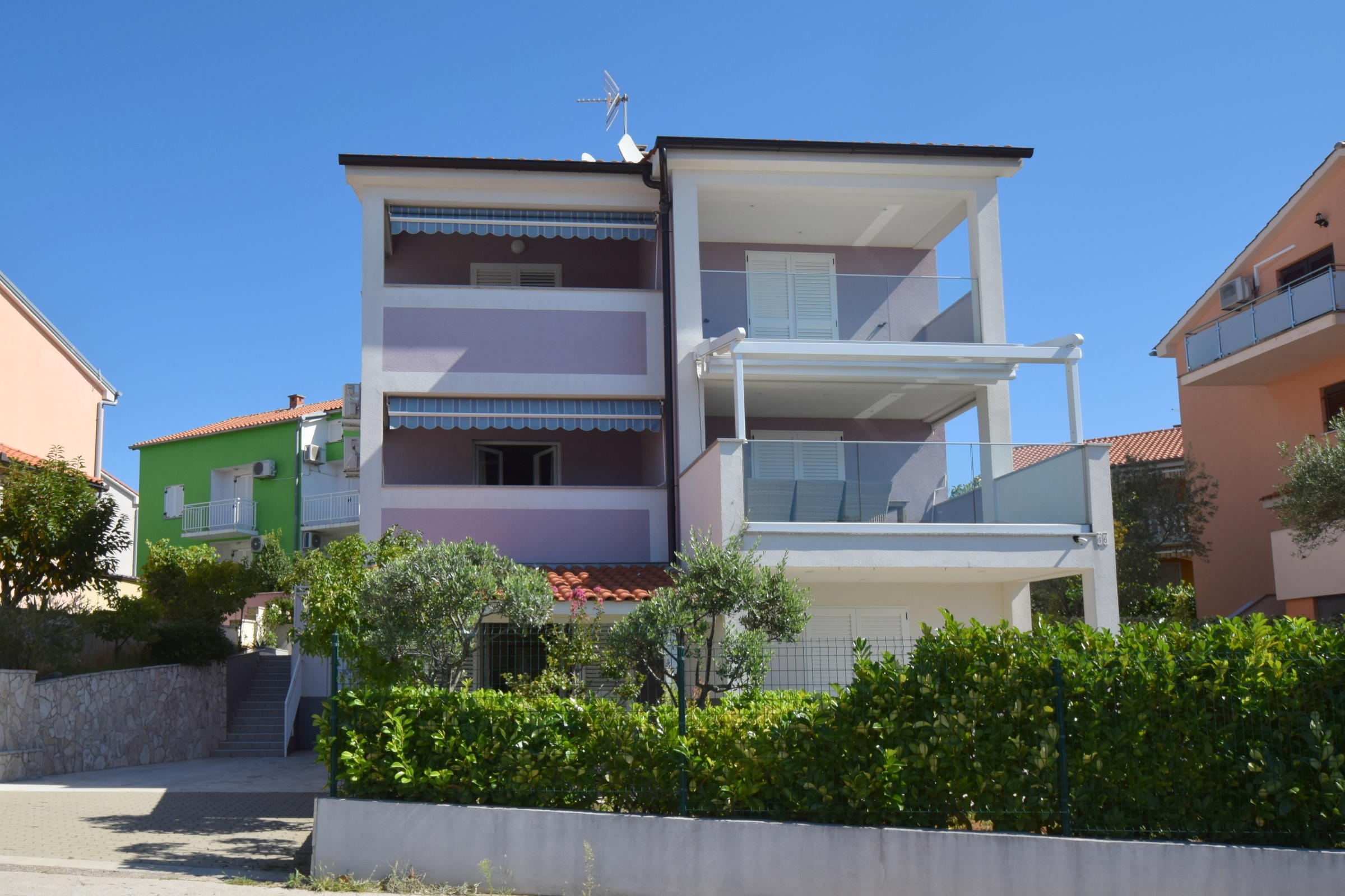 Two bedroom apartment with balcony Njivice, Krk (A-21902-a)