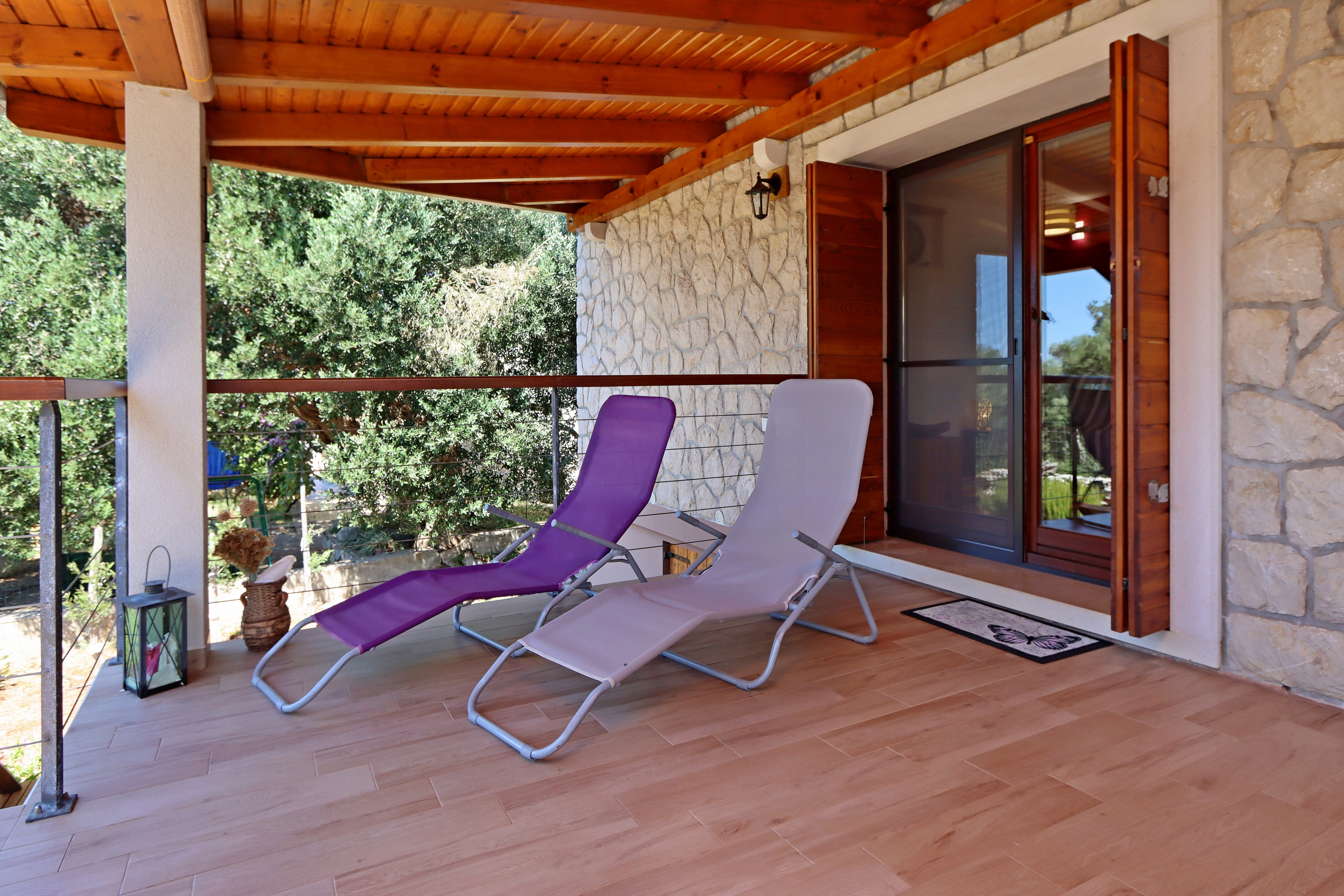 Two bedroom apartment with terrace and sea view Lun, Pag  A-a