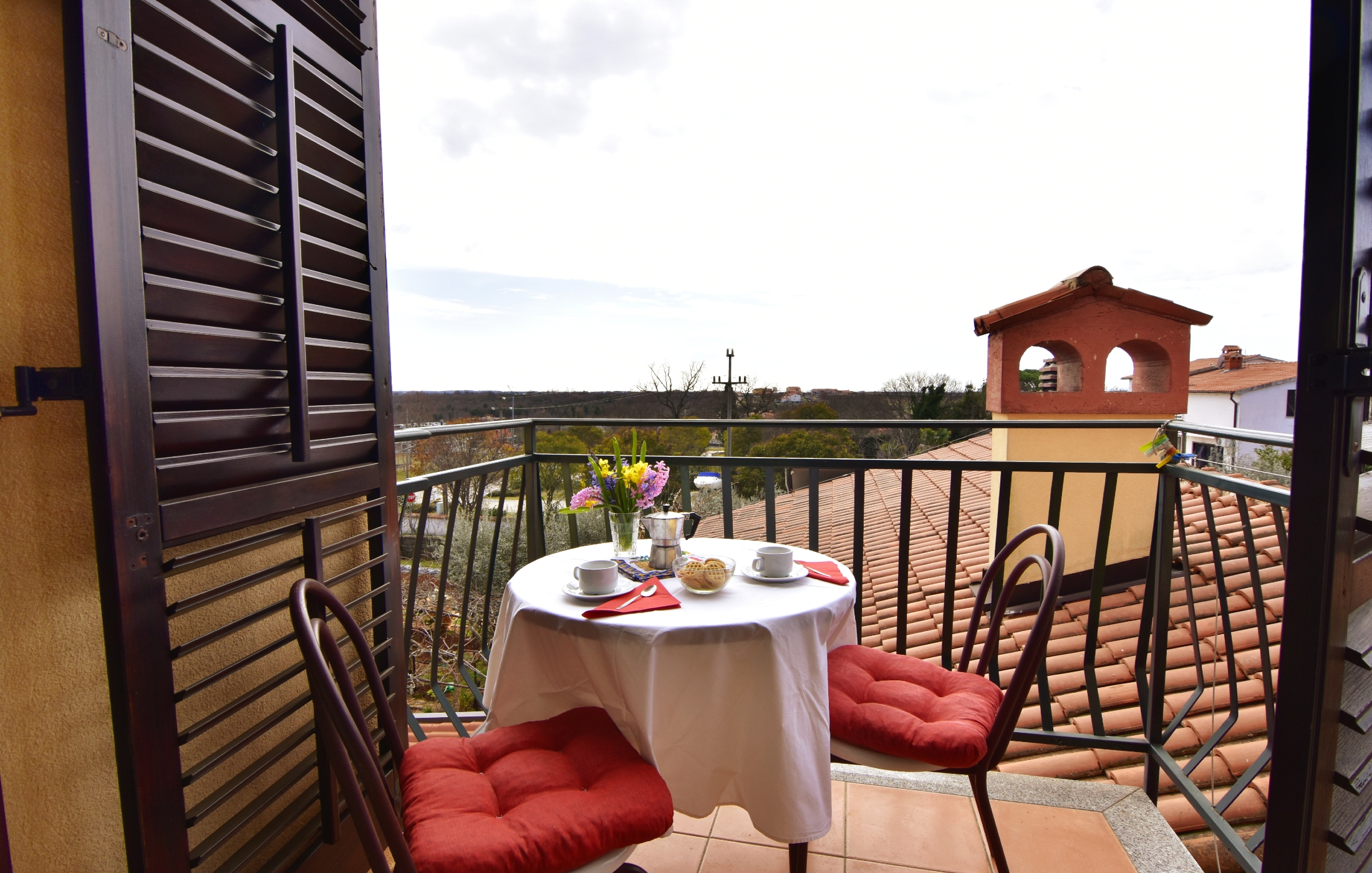 Studio flat with balcony Valica, Umag  AS-a