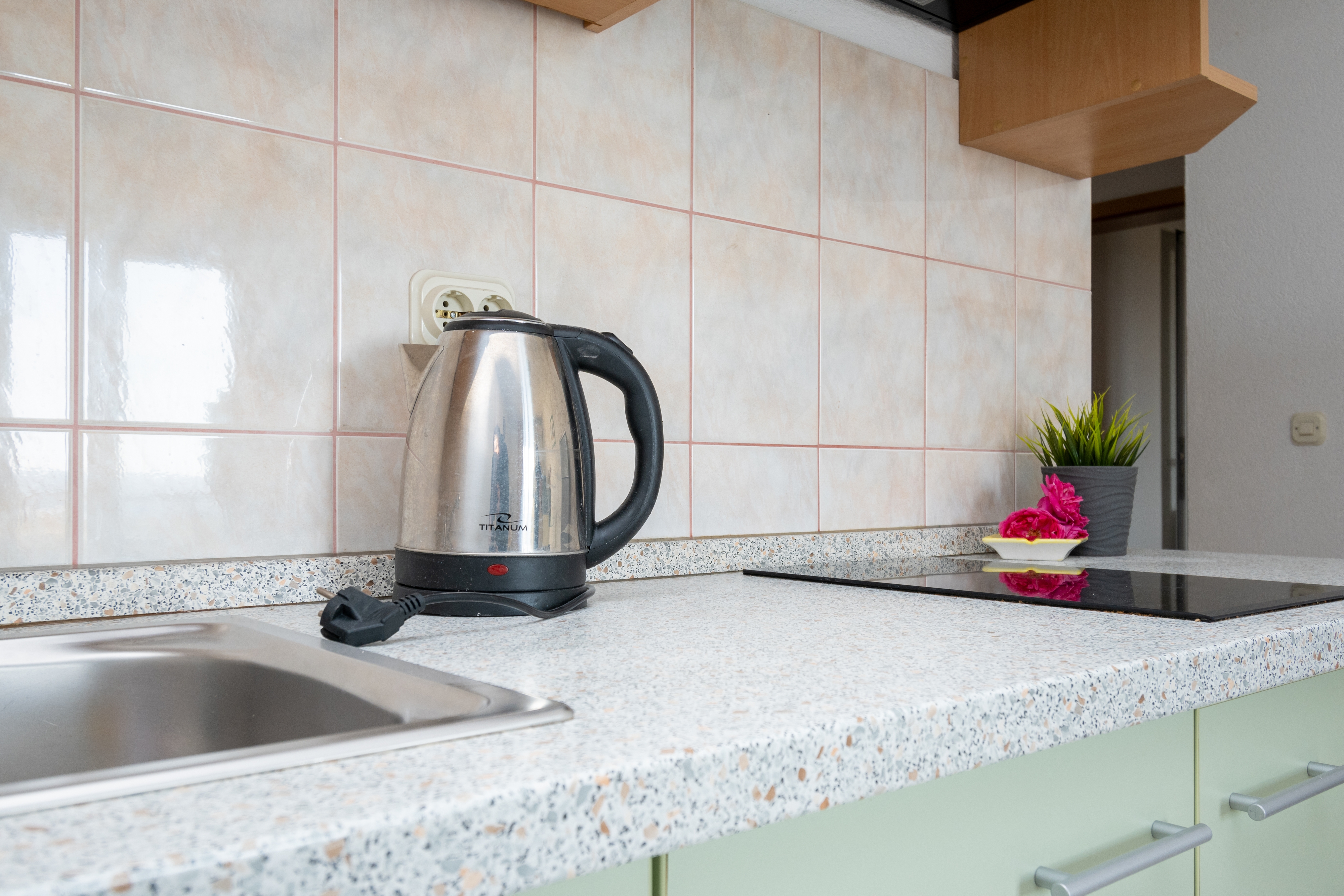 One bedroom apartment with terrace and sea view Ljubač, Zadar  A-a