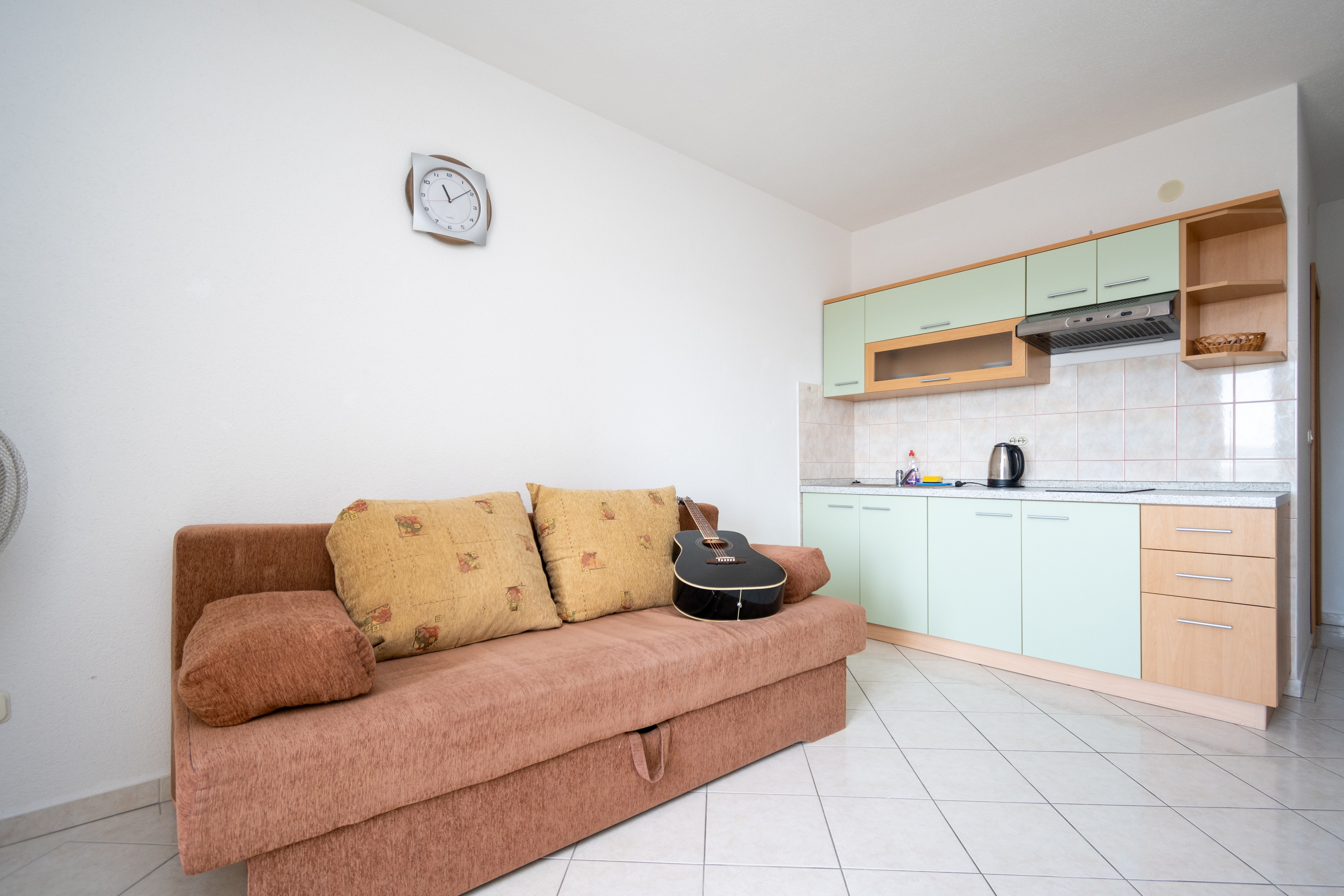 One bedroom apartment with terrace and sea view Ljubač, Zadar  A-a
