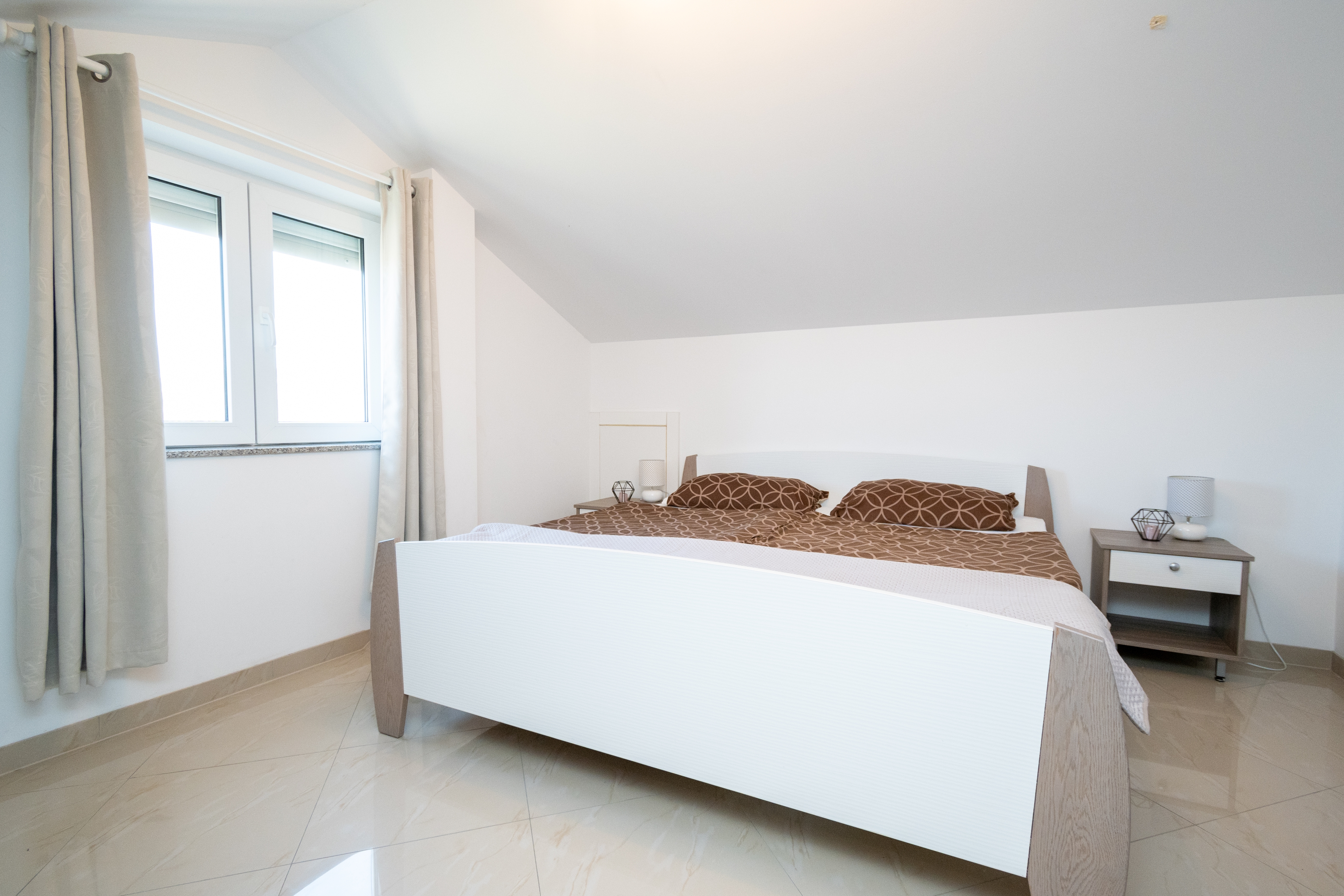 Two bedroom apartment with terrace and sea view Ljubač, Zadar  A-b