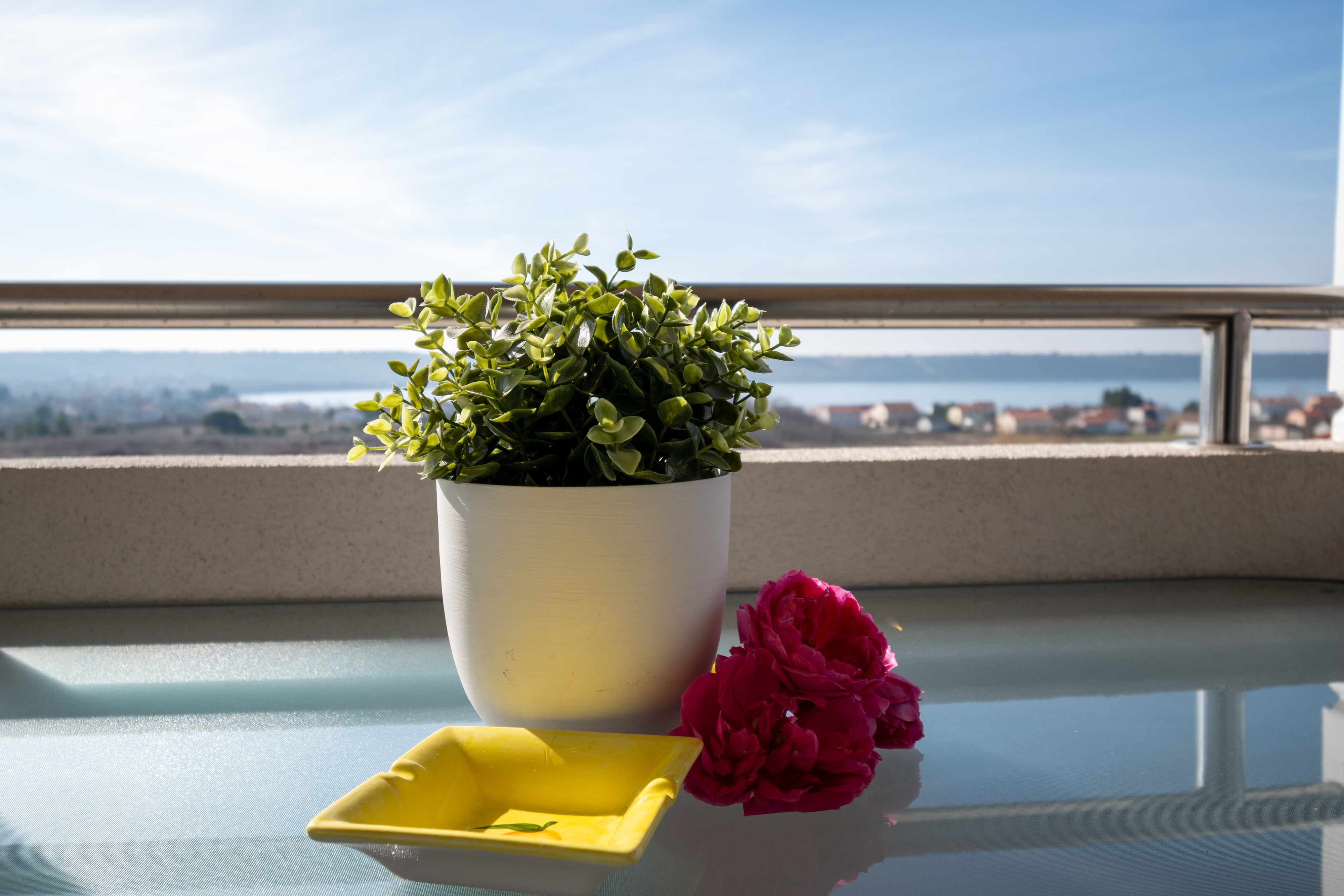 Two bedroom apartment with terrace and sea view Ljubač, Zadar  A-b