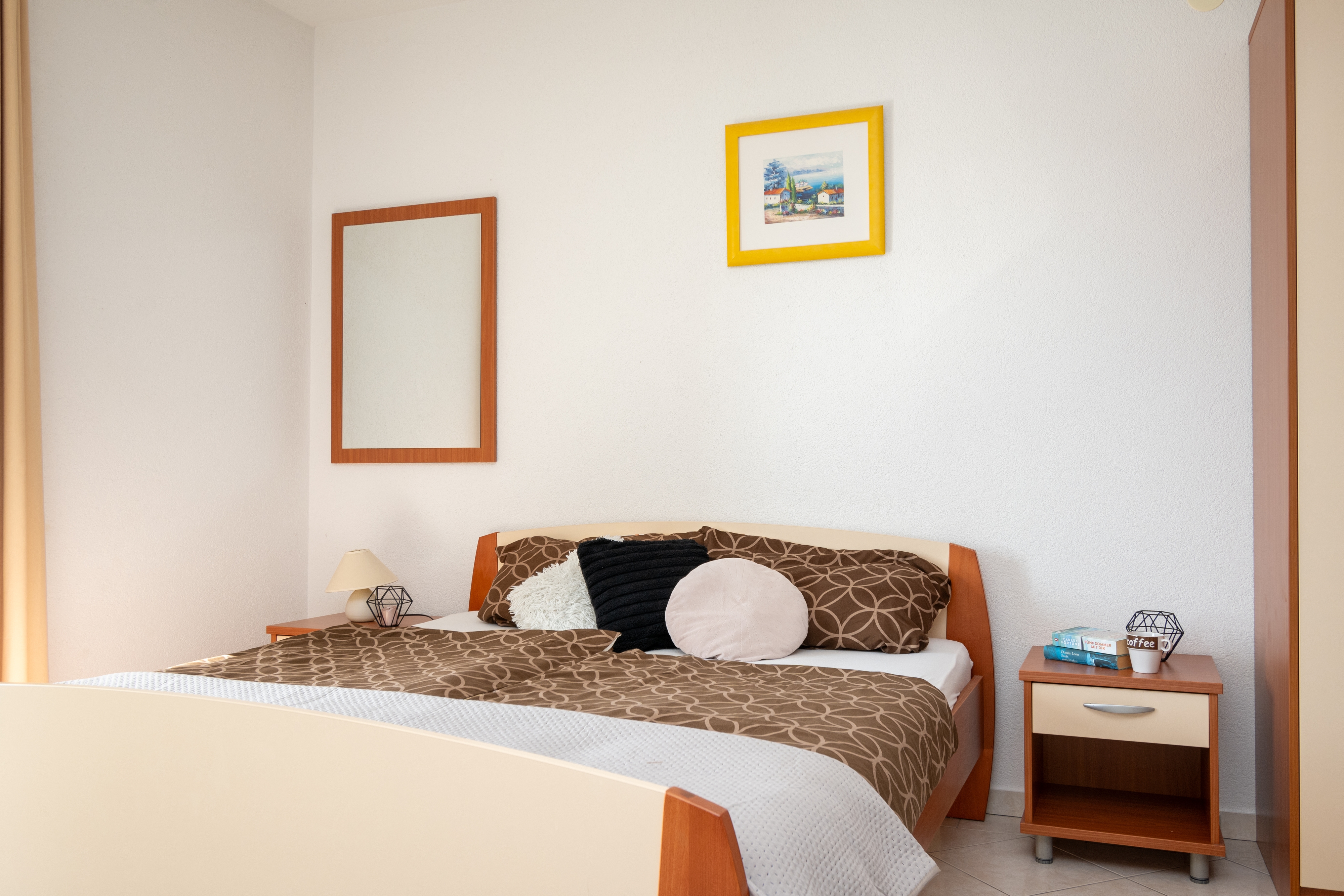 Studio flat with terrace and sea view Ljubač, Zadar  AS-a